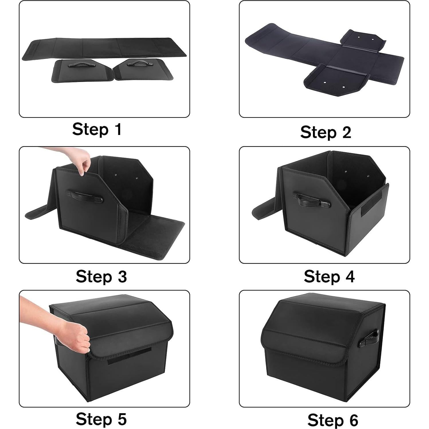 Organizador de Maletero Plegable AUTOARK AK-138 - Negro