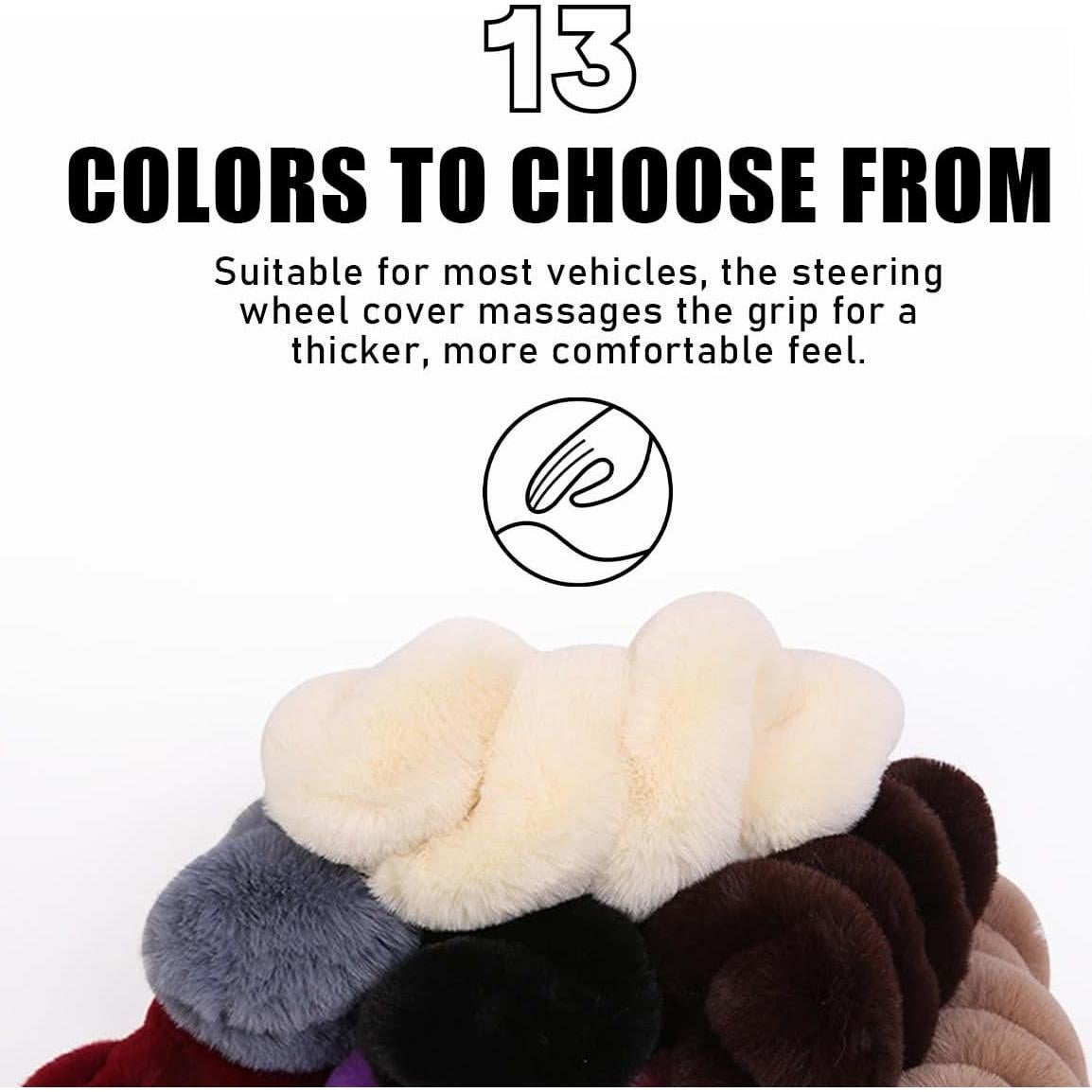 Juego de Fundas de Volante Esponjosas Yourkar - 5 Piezas Negro