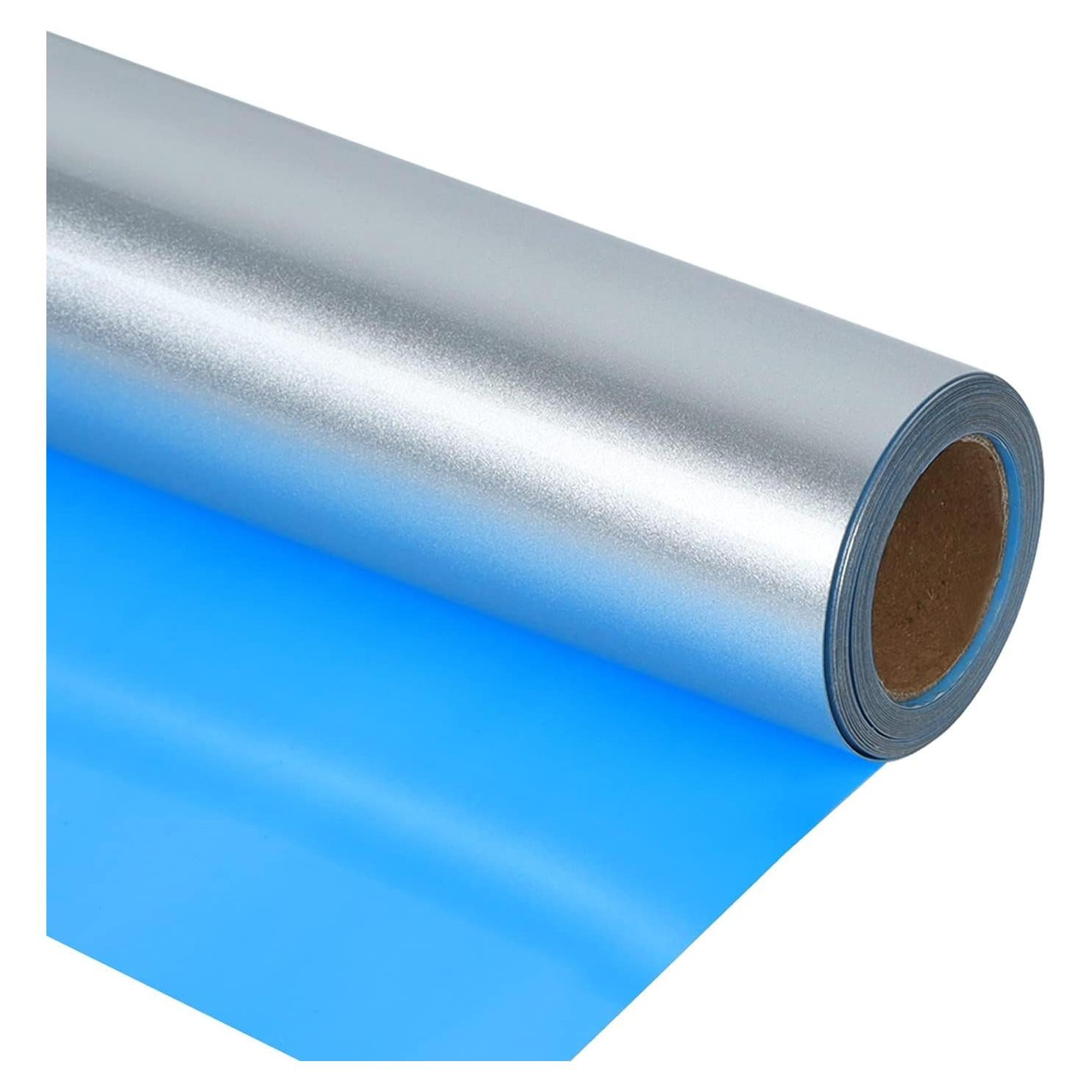 Vinilo de Transferencia de Calor Brillante Plateado 2.44m guangyintong