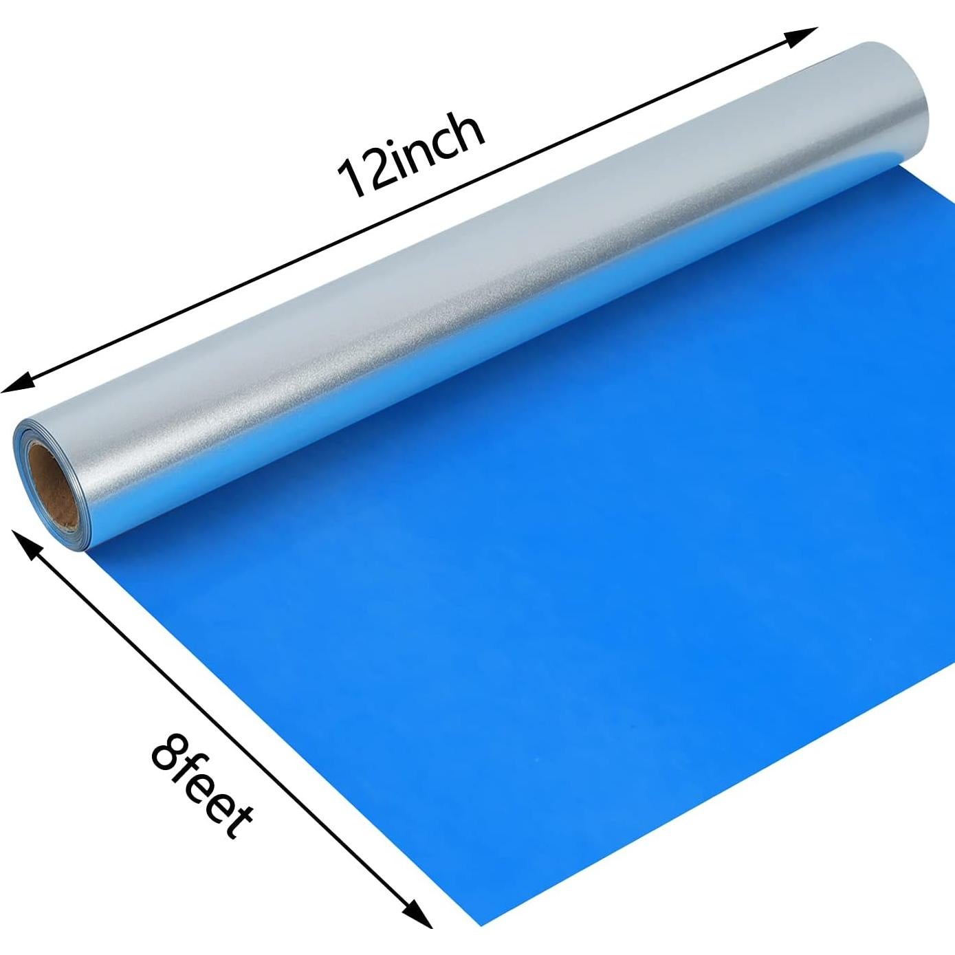 Vinilo de Transferencia de Calor Brillante Plateado 2.44m guangyintong