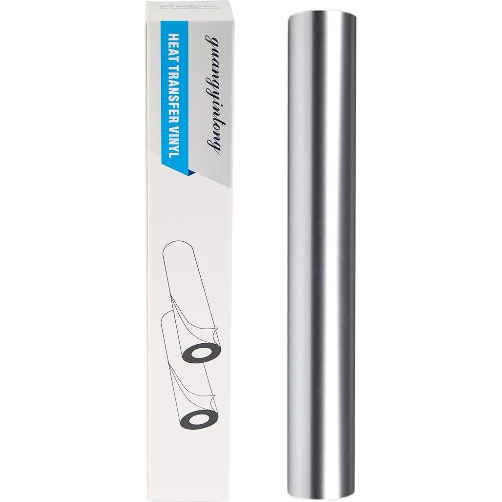 Vinilo de Transferencia de Calor Brillante Plateado 2.44m guangyintong