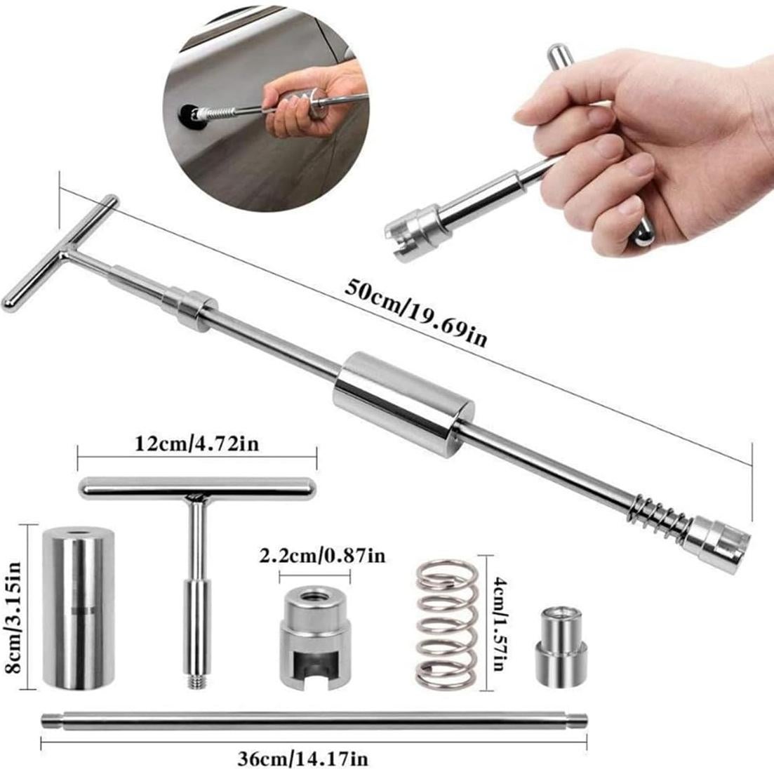 Kit de reparación de abolladuras GLISTON, 16 pestañas, 1.42 kg