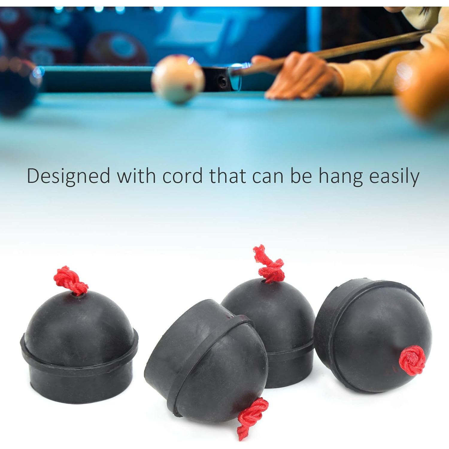 Soporte de Tiza para Taco VGEBY de Goma con Cordón - Negro