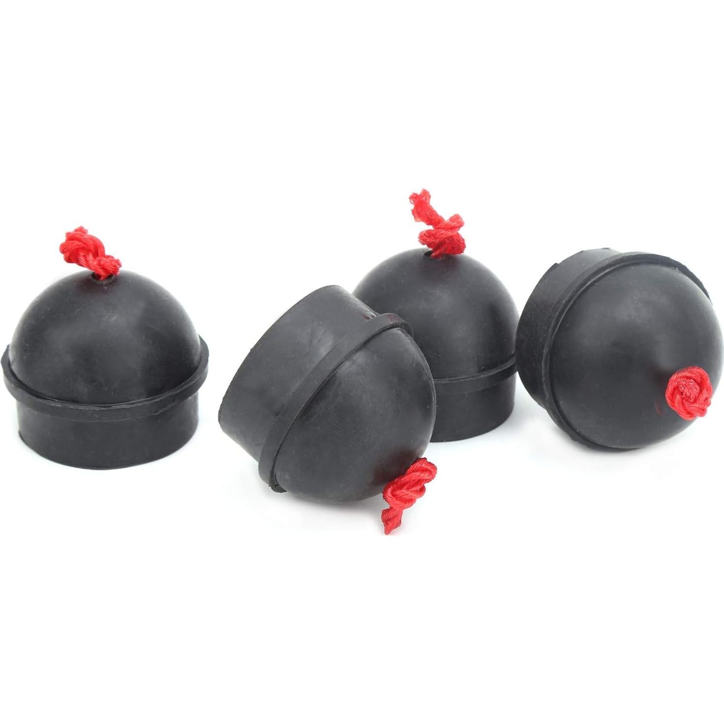 Soporte de Tiza para Taco VGEBY de Goma con Cordón - Negro