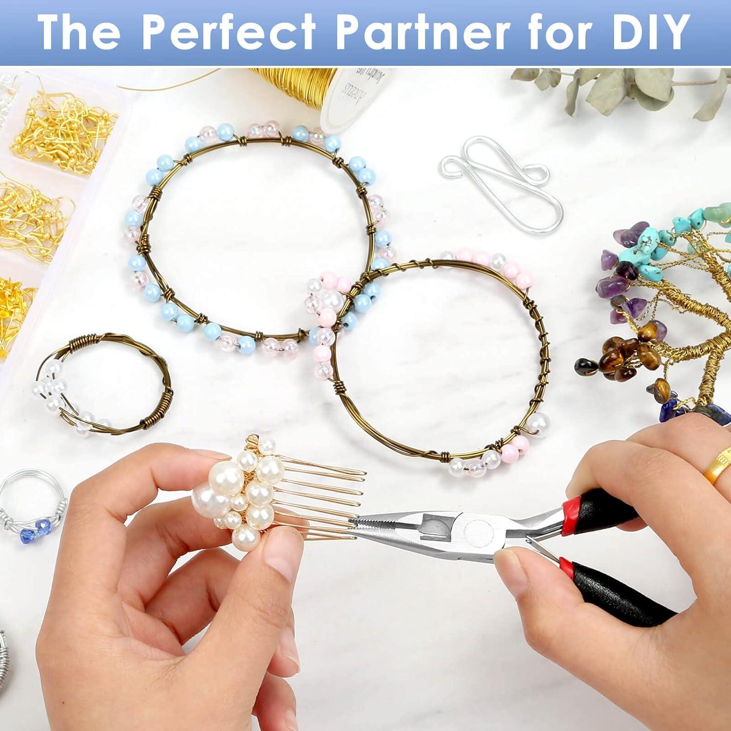 Alicates de Punta de Aguja Billbotk 13 cm Acero Inoxidable