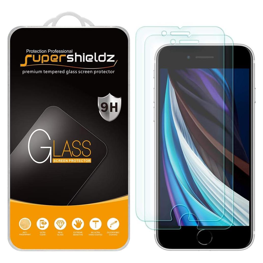 Protector de Pantalla Vidrio Templado Supershieldz para iPhone 8/7