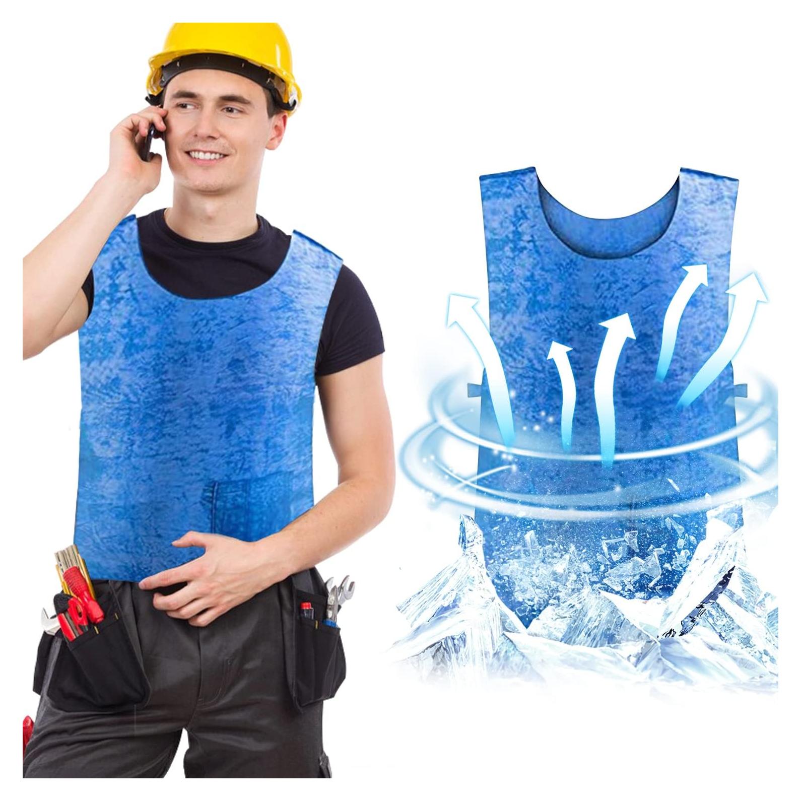 Chaleco Refrigerante Evaporativo PVA Unisex para Verano