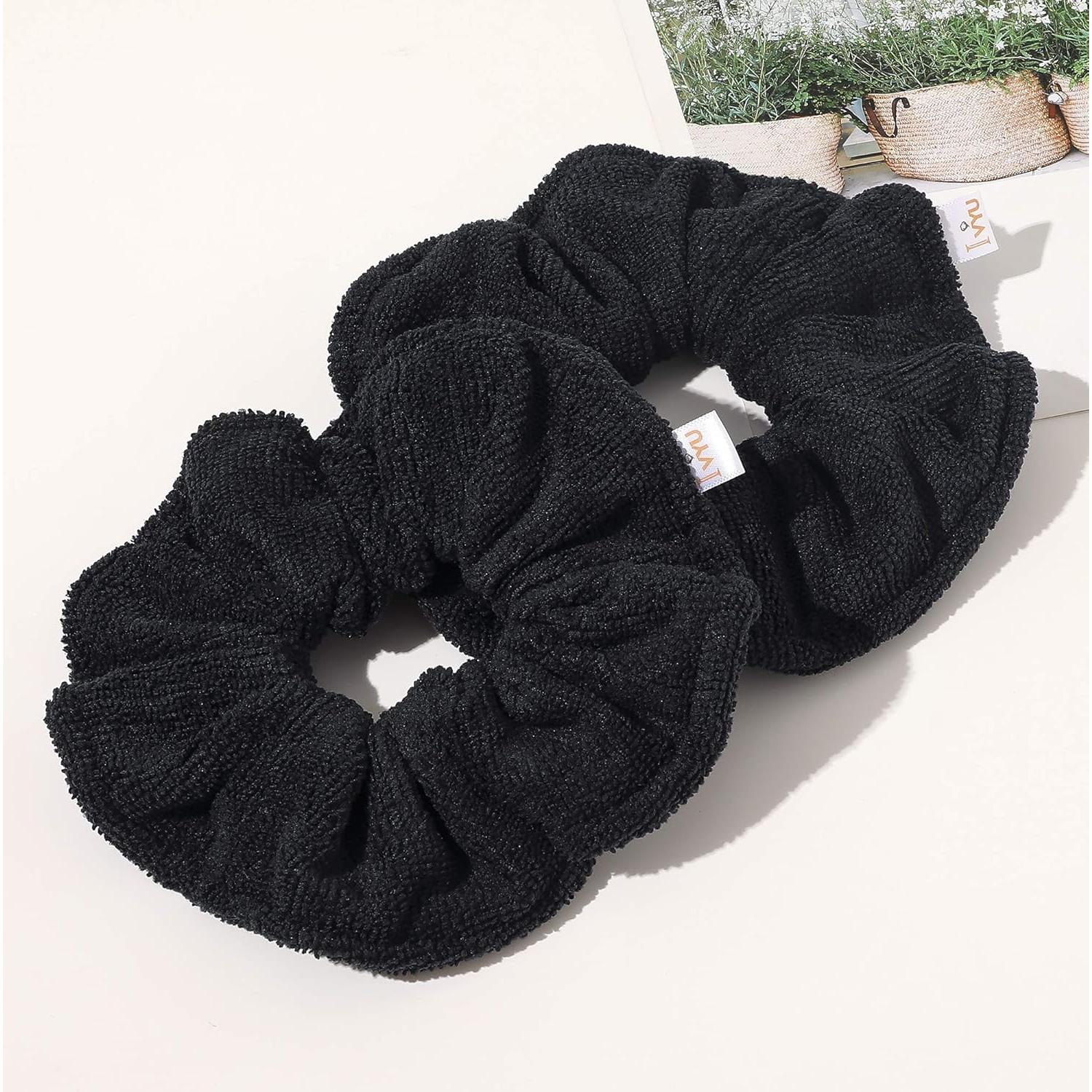 Toalla de Secado de Cabello Microfibra Ivyu 4 Piezas Antifrizz