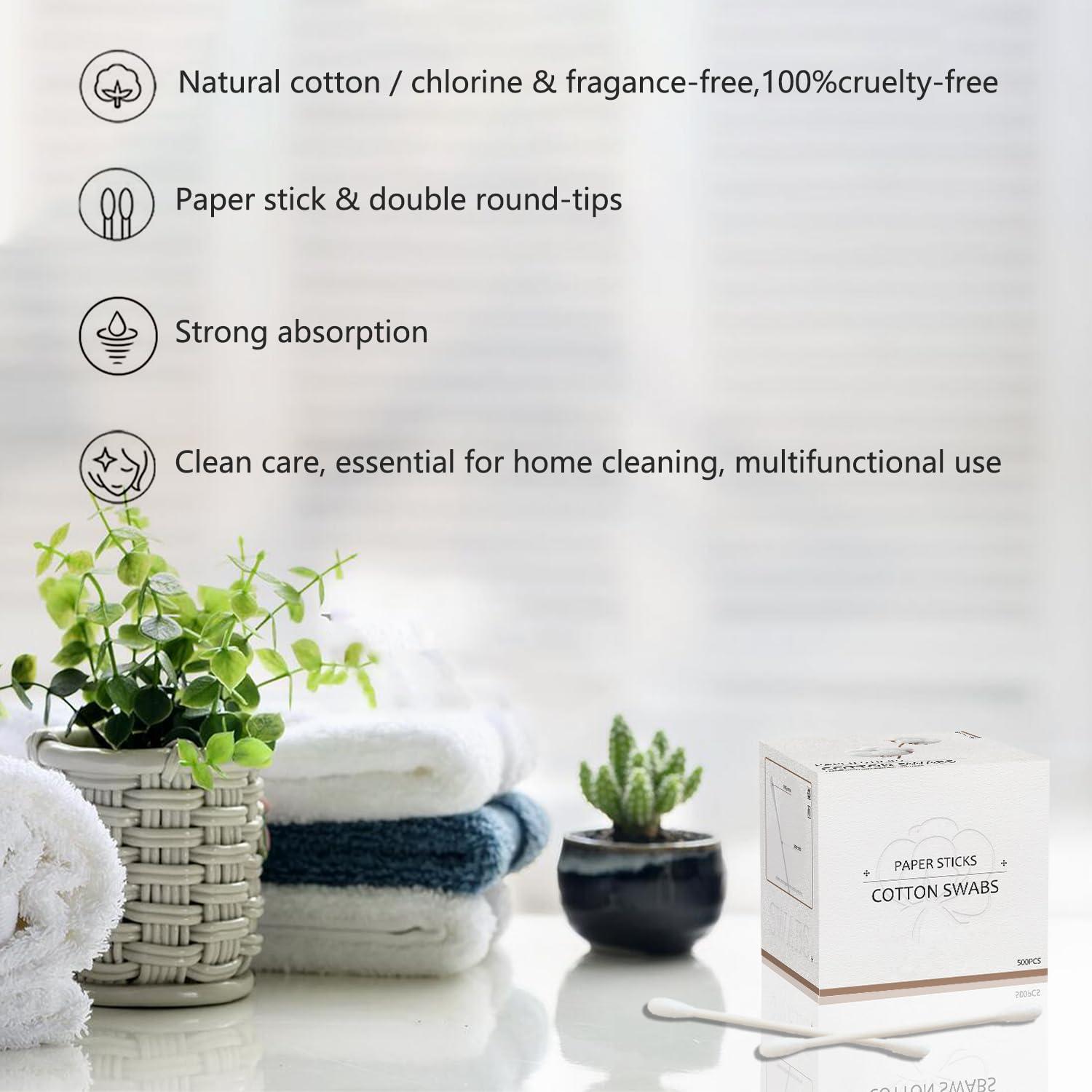 Hisopos de Algodón Biodegradables Quanzhou 1000 Pcs