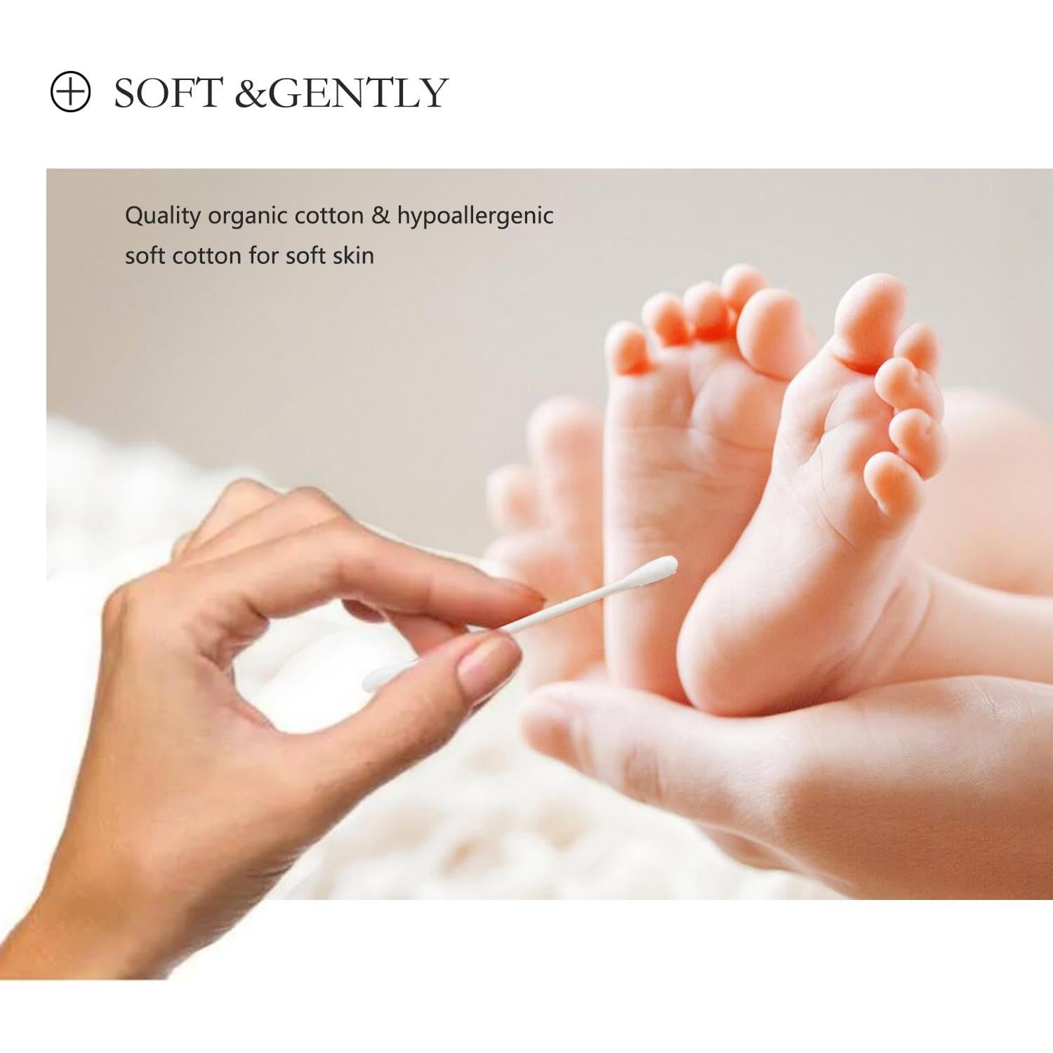 Hisopos de Algodón Biodegradables Quanzhou 1000 Pcs