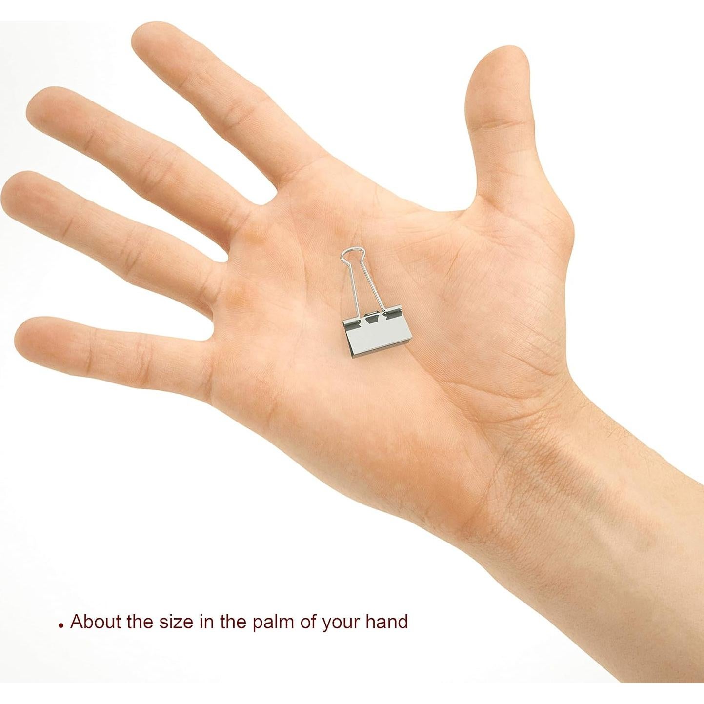 Clips de Encuadernación Metal Nctinystore 15 mm 40 Pcs