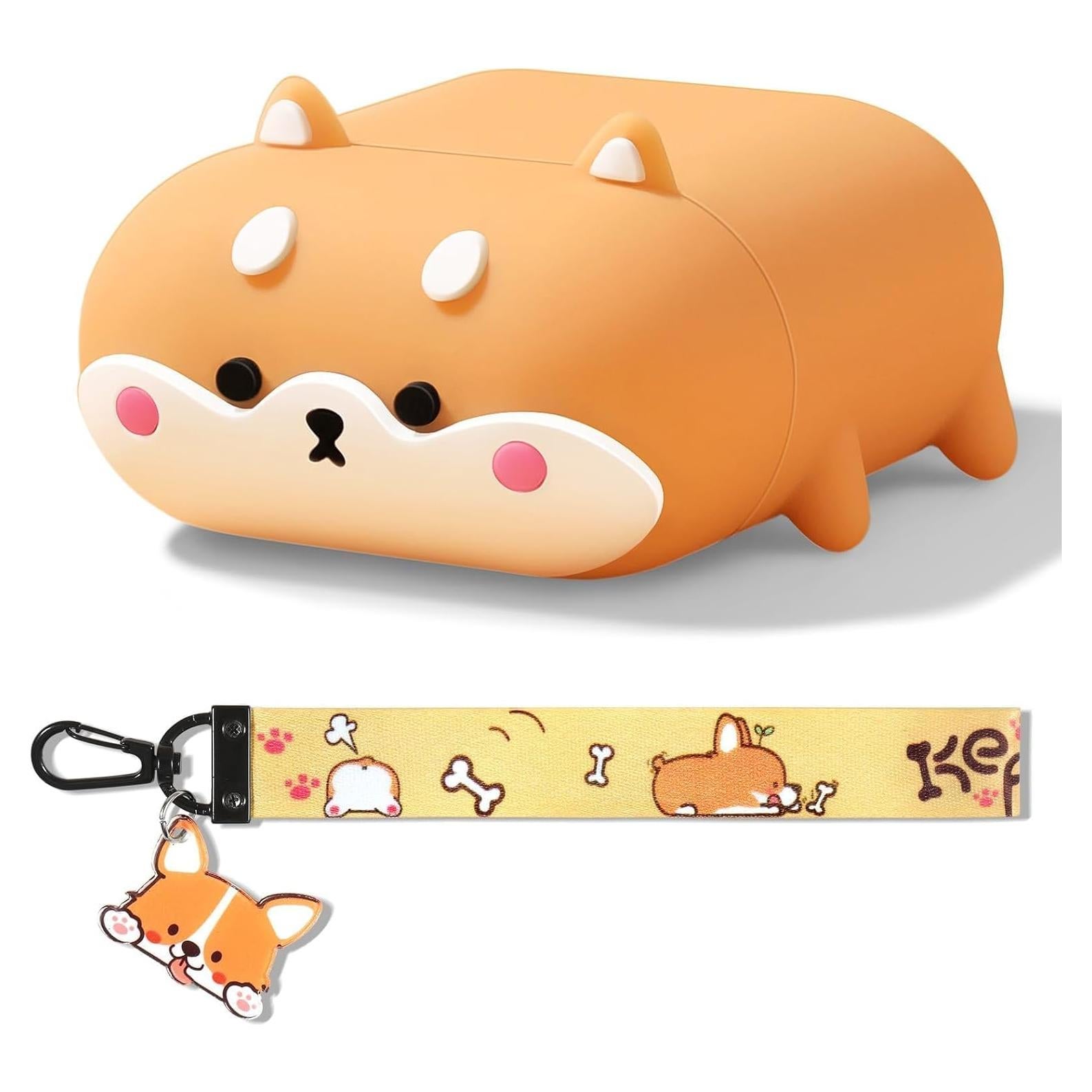 Funda Silicona Shiba Inu para AirPods Pro 1/2 - Fewgey