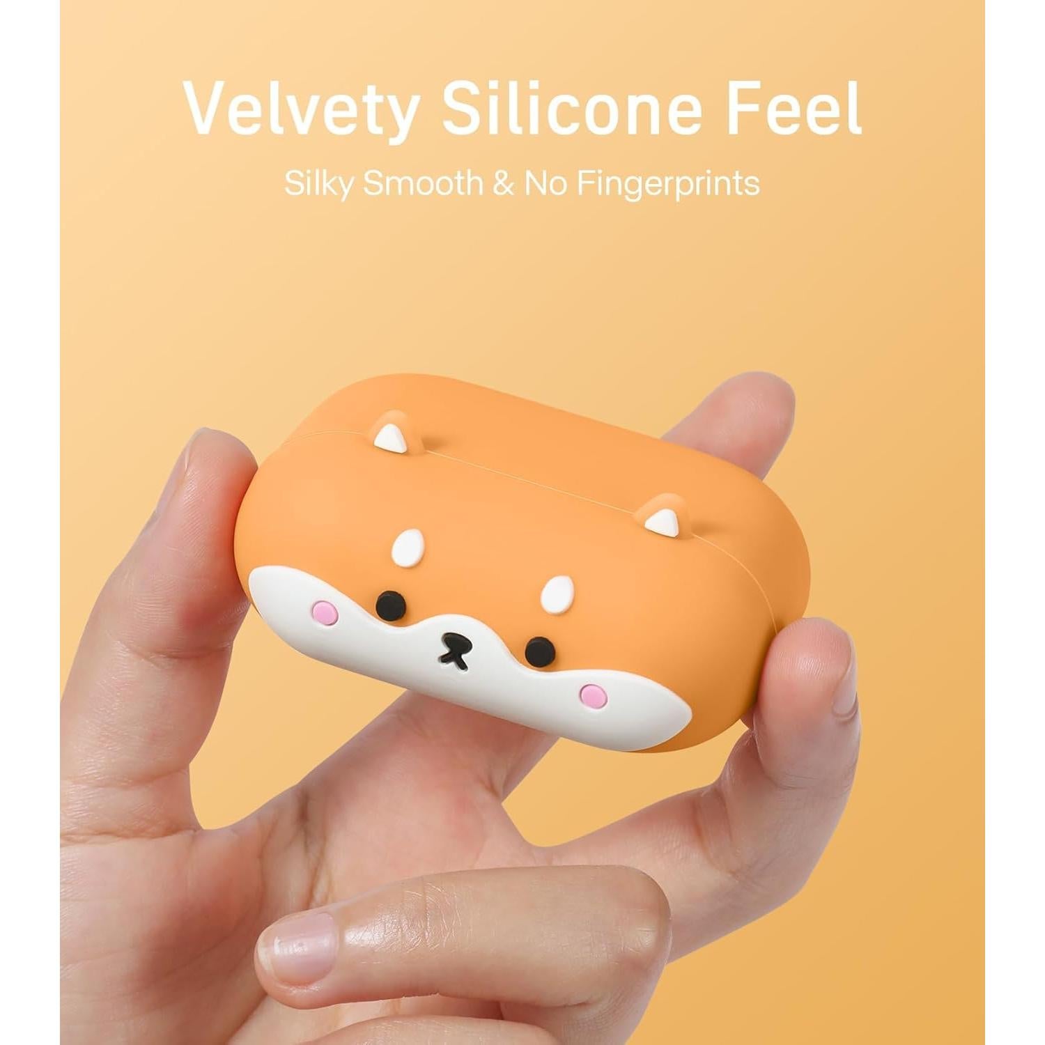 Funda Silicona Shiba Inu para AirPods Pro 1/2 - Fewgey