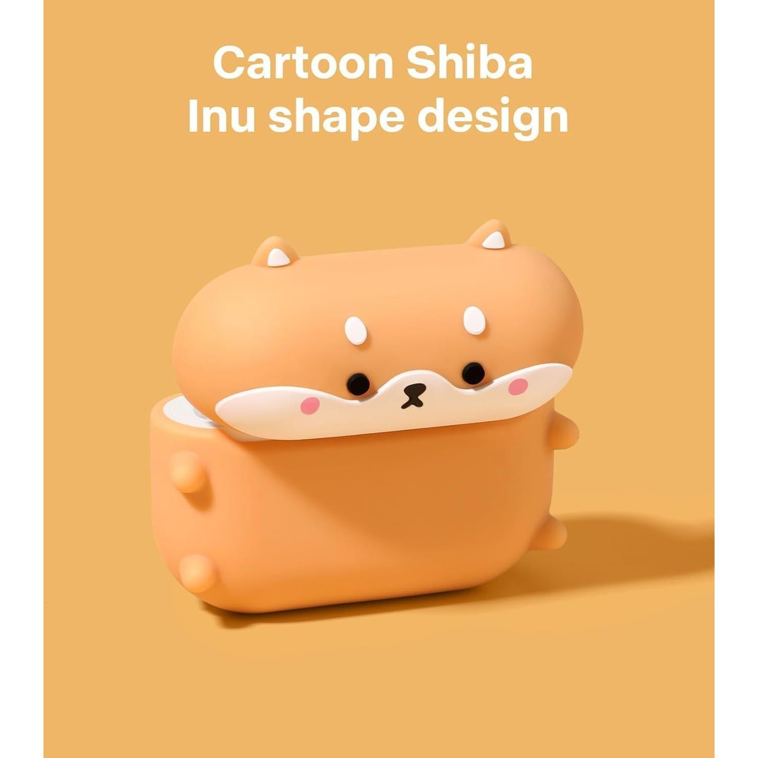 Funda Silicona Shiba Inu para AirPods Pro 1/2 - Fewgey