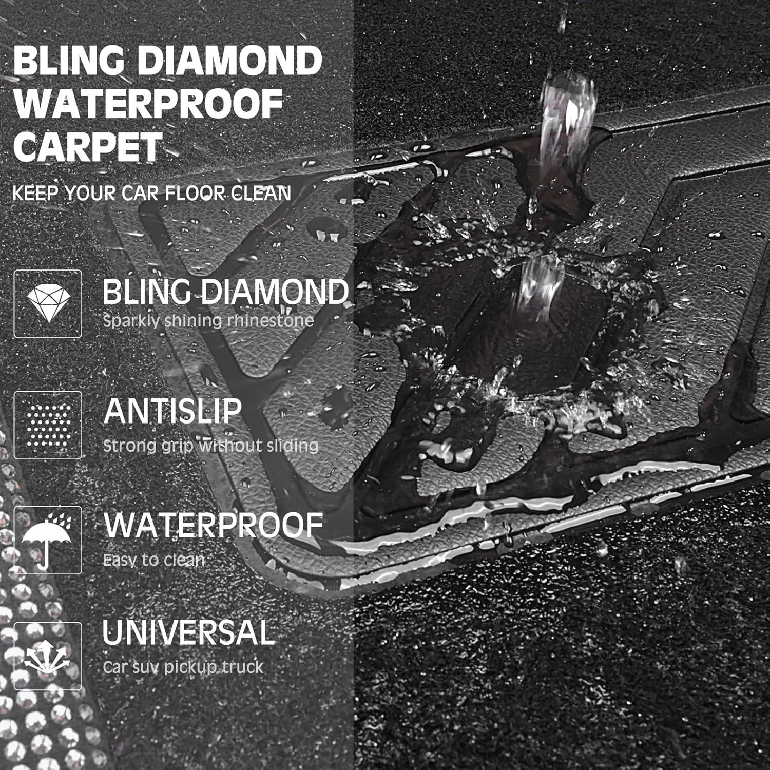 Juego de Alfombrillas y Cubierta de Volante CAR PASS 5 Piezas