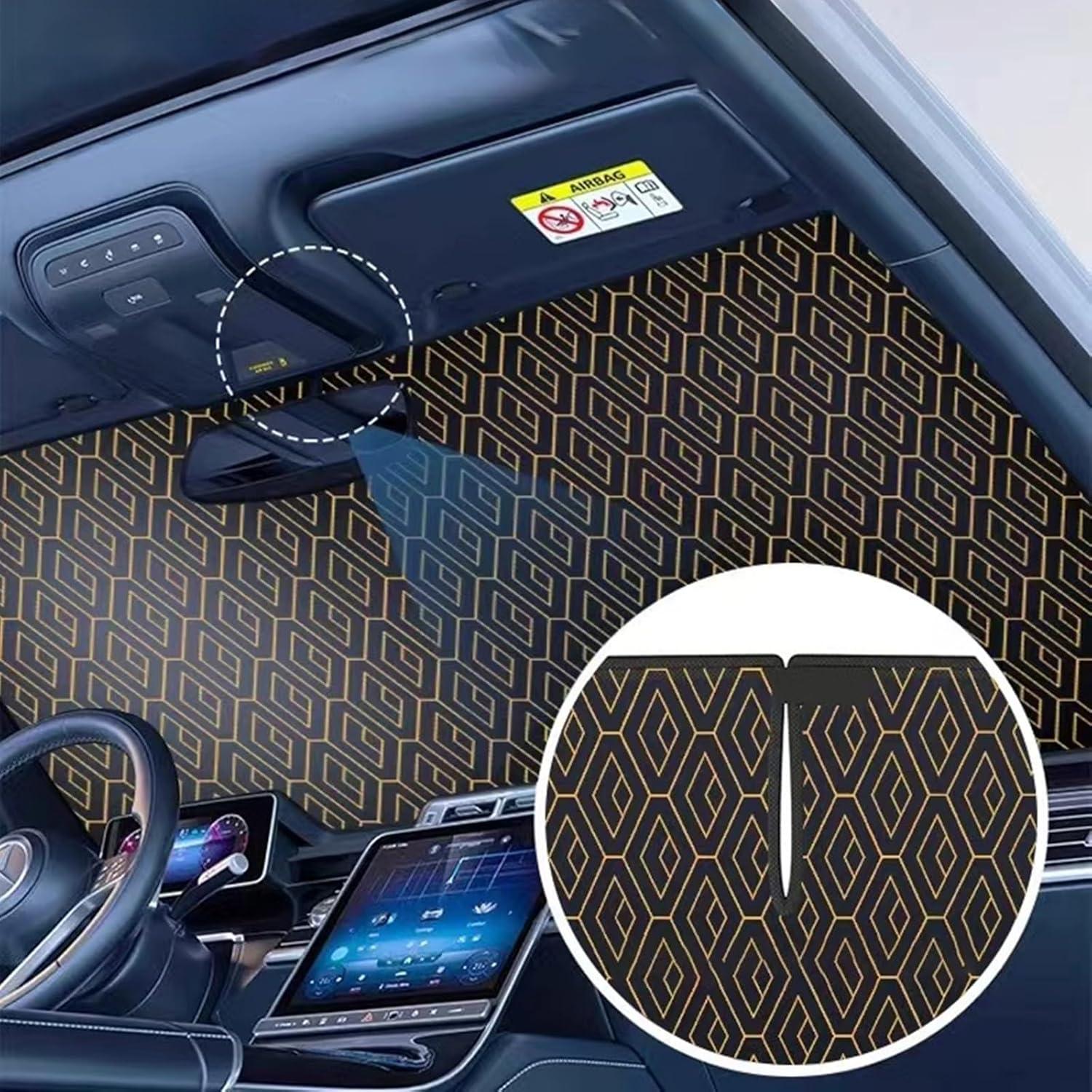 Protector Solar para Parabrisas GWUSKDT Iridiscente M 139.7x69.85cm