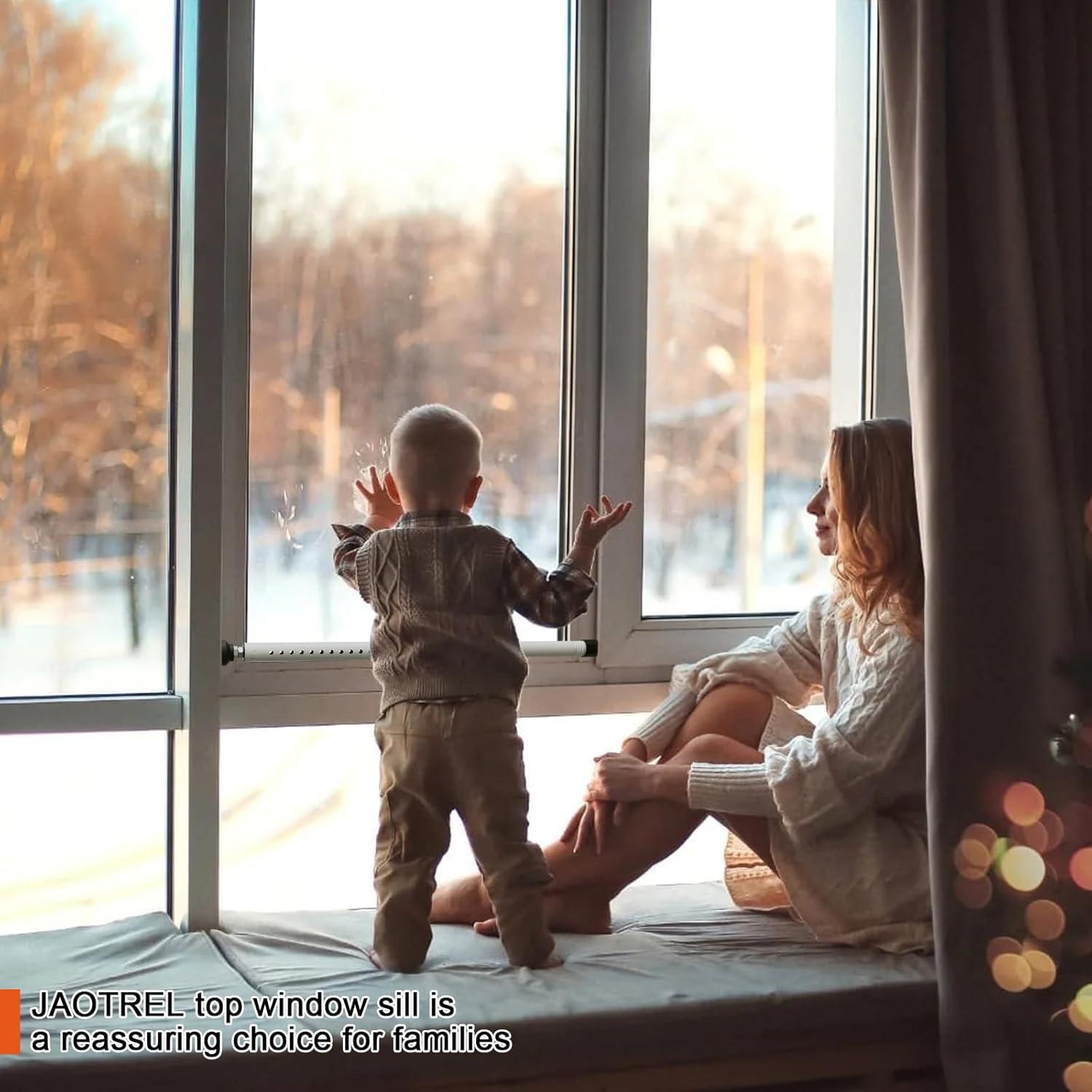 Barra de Seguridad Ajustable JAOTREL para Puertas y Ventanas