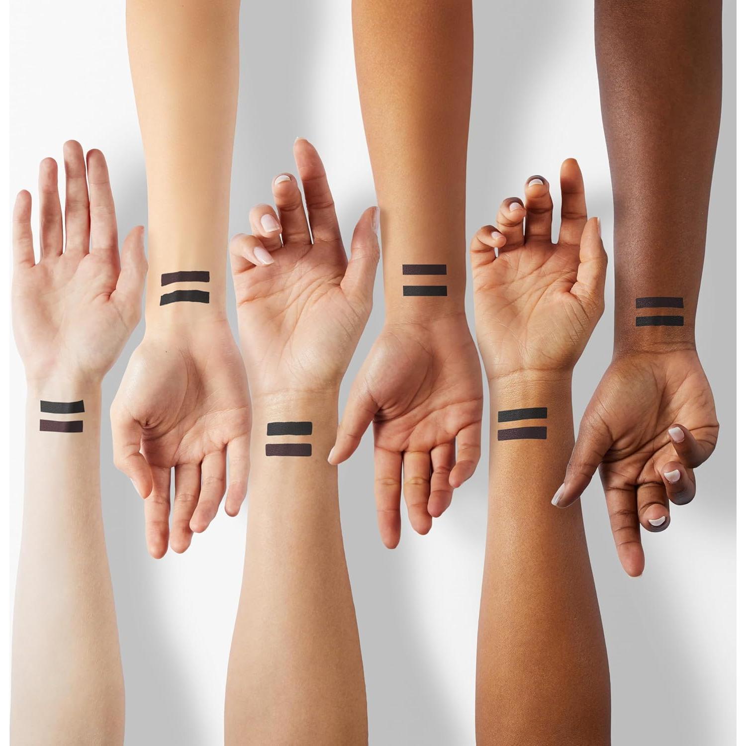 Delineador de Gel Impermeable 2 en 1 evpct Negro y Marrón