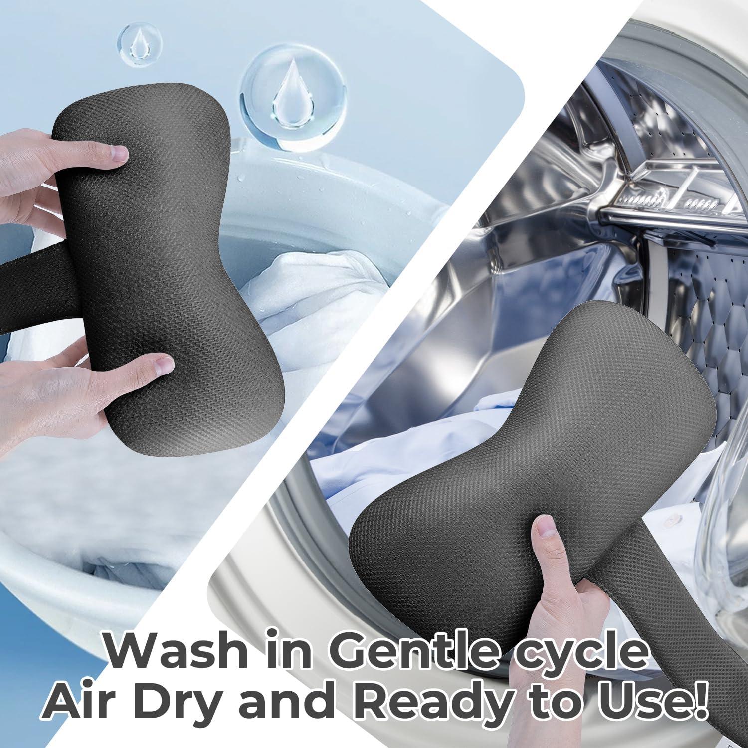 Almohada de Spa Vanstormy para Cabeza y Cuello - Gris