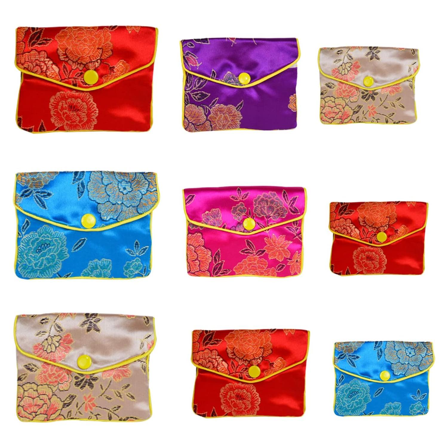 Bolsas de Regalo de Joyería Baitaihem 9 Piezas Multicolor