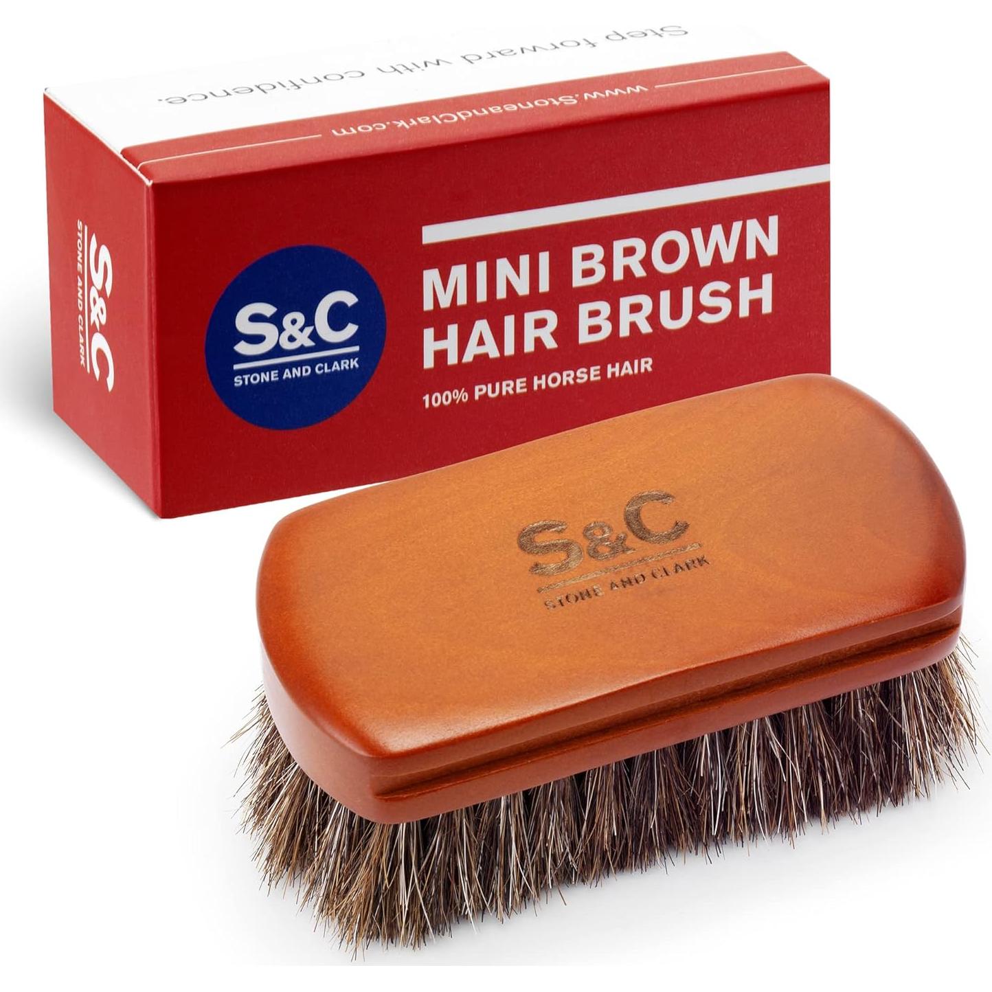 Mini Cepillo de Zapatos Stone y Clark - 10.57 cm - Caballo