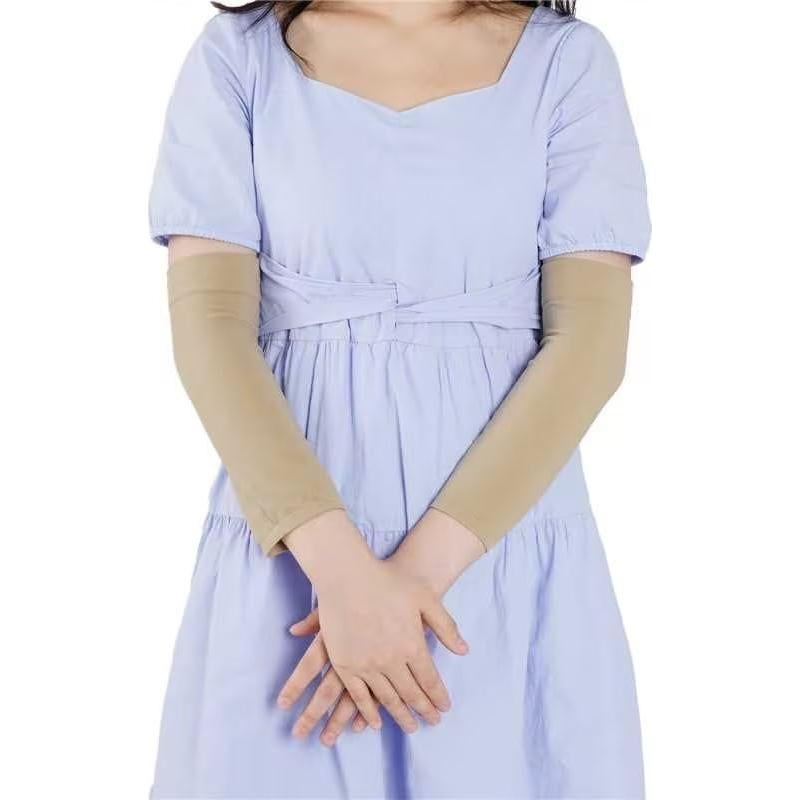 HOVEOX 3 Pares Mangas Cubiertas de Tatuaje Unisex - Negro, Blanco, Nude