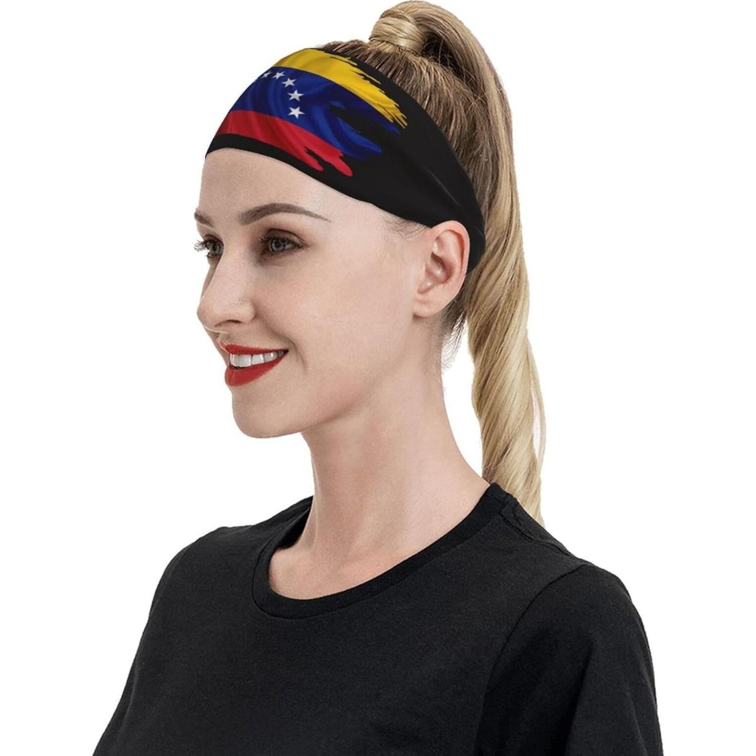 Banda deportiva unisex ROSIHODE bandera de Venezuela 50-57cm