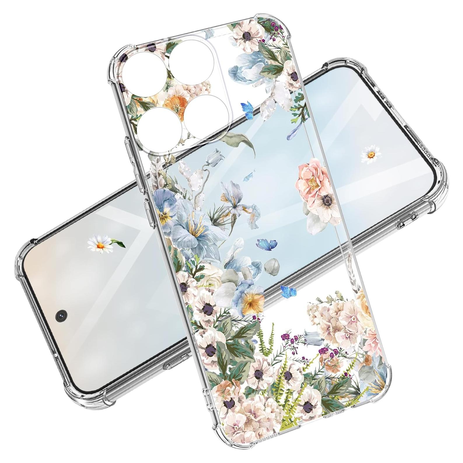 Funda para Moto G Stylus 5G 2025 - Floral Elegante TPU Delgado