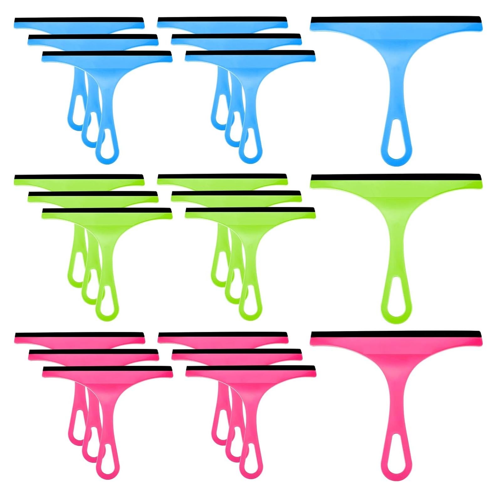 Limpiaparabrisas de Ducha Yinder 21 Pcs 22 cm Silicona Caramelo