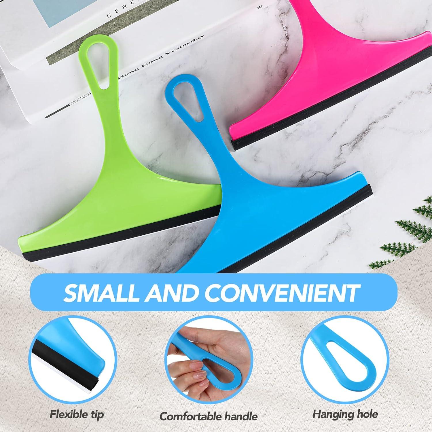 Limpiaparabrisas de Ducha Yinder 21 Pcs 22 cm Silicona Caramelo