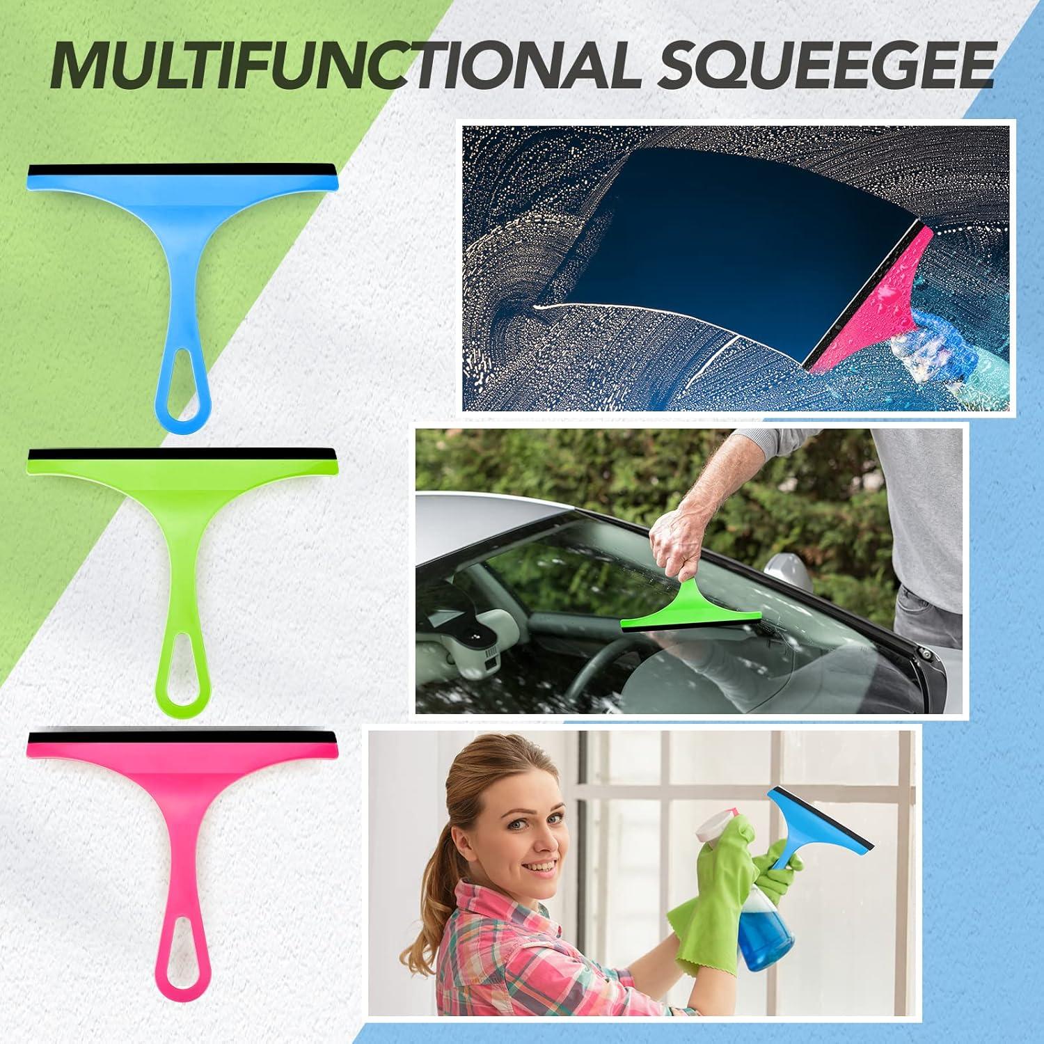 Limpiaparabrisas de Ducha Yinder 21 Pcs 22 cm Silicona Caramelo