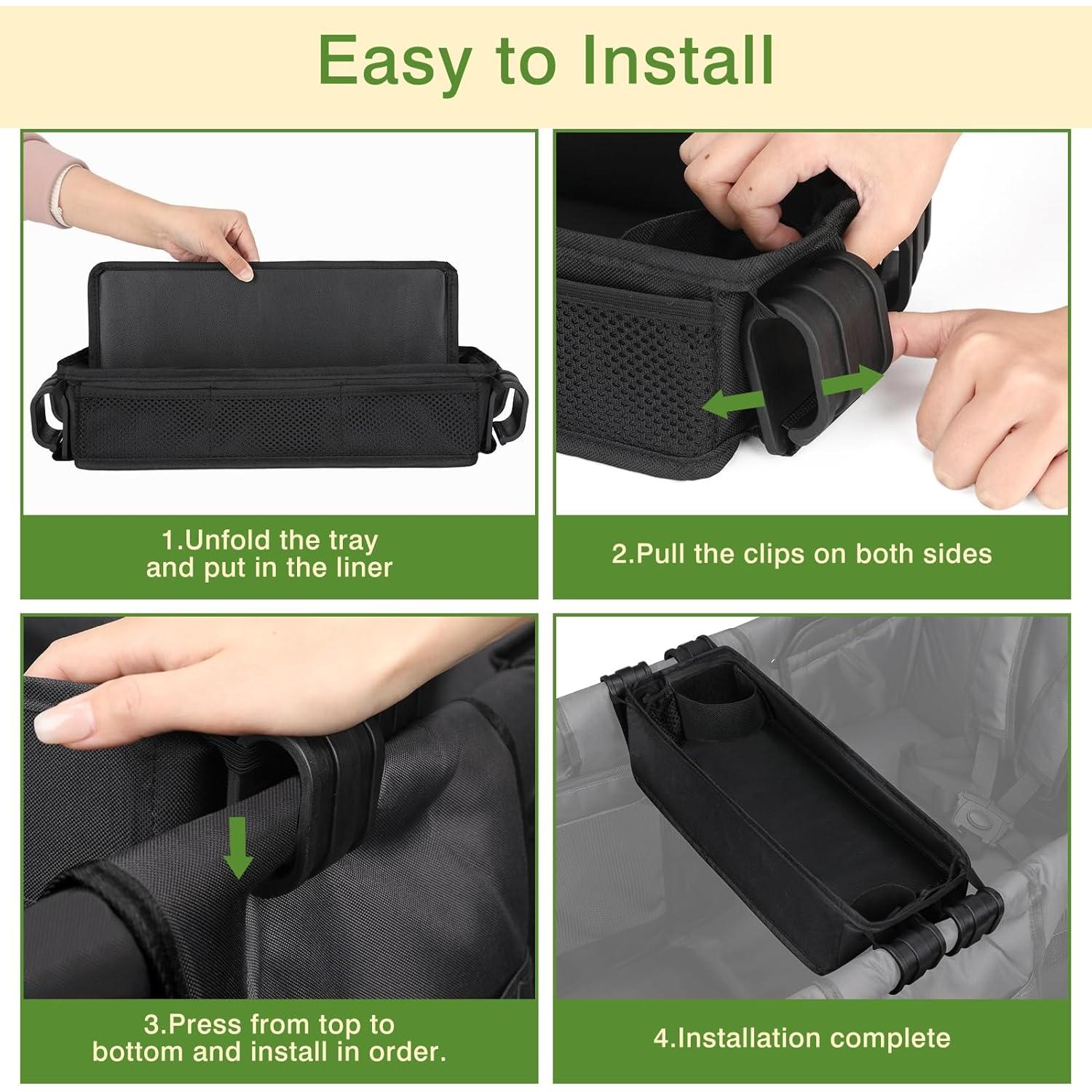 Bandeja para Snacks AROUY para Cochecito Wonderfold W2