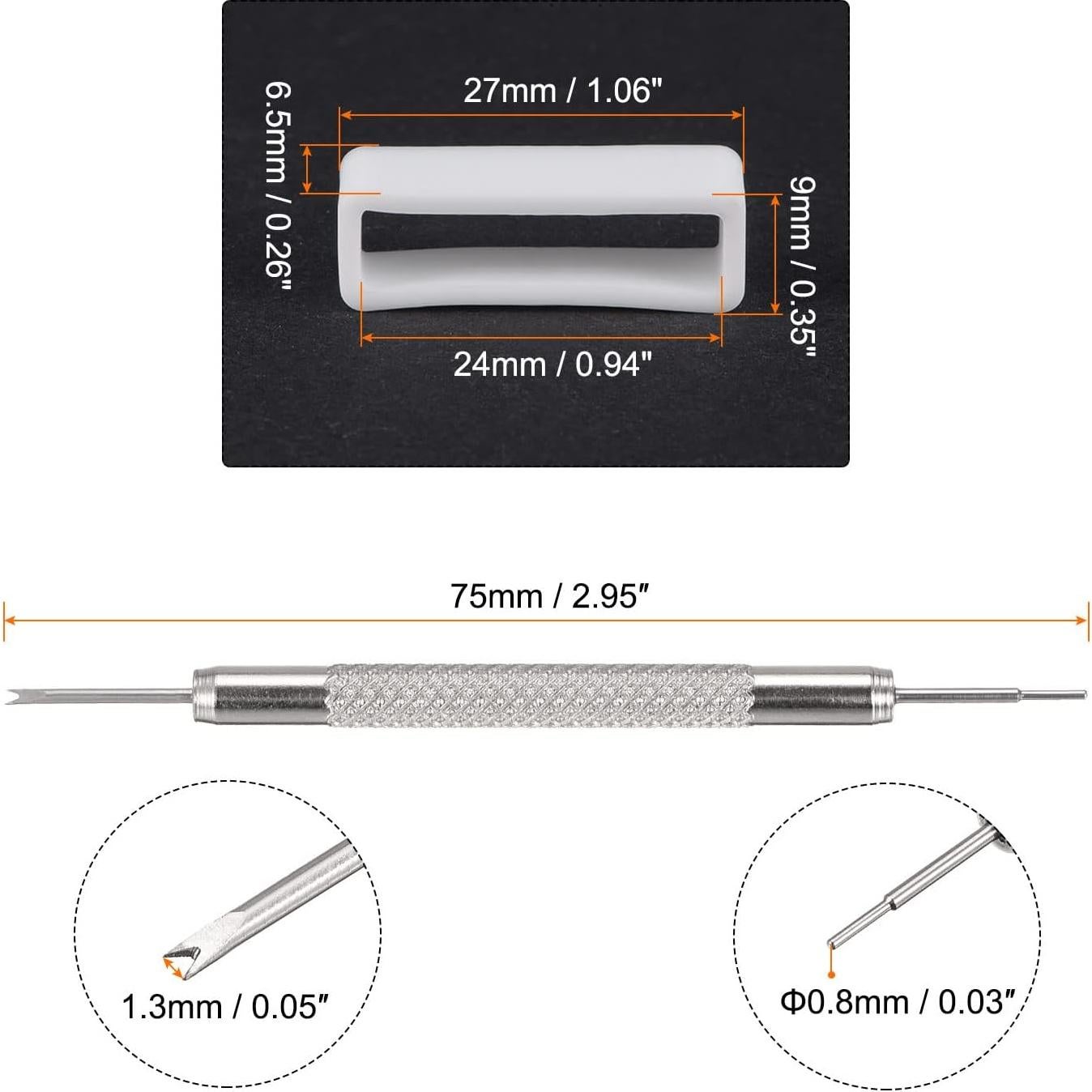 Correa de Reloj HARFINGTON 12mm Silicona Impermeable