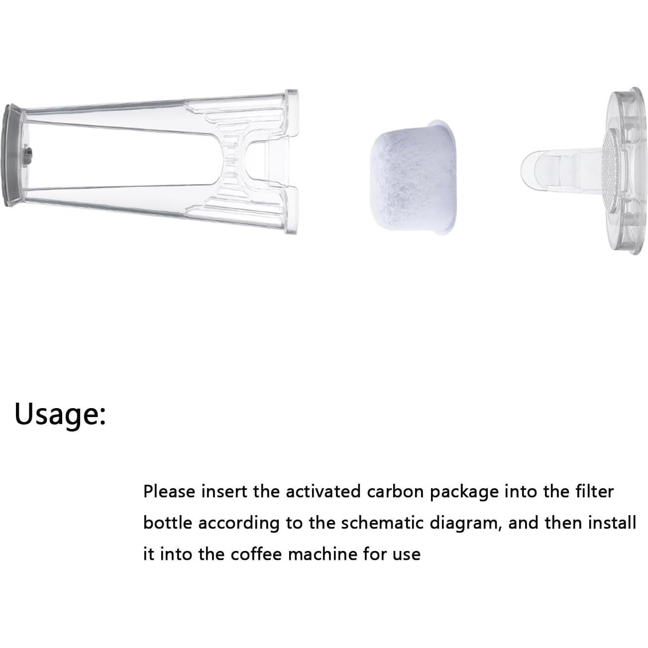 Kit de Filtro de Agua ChapLithe para Cafetera Keurig 2.0 con 6 Filtros
