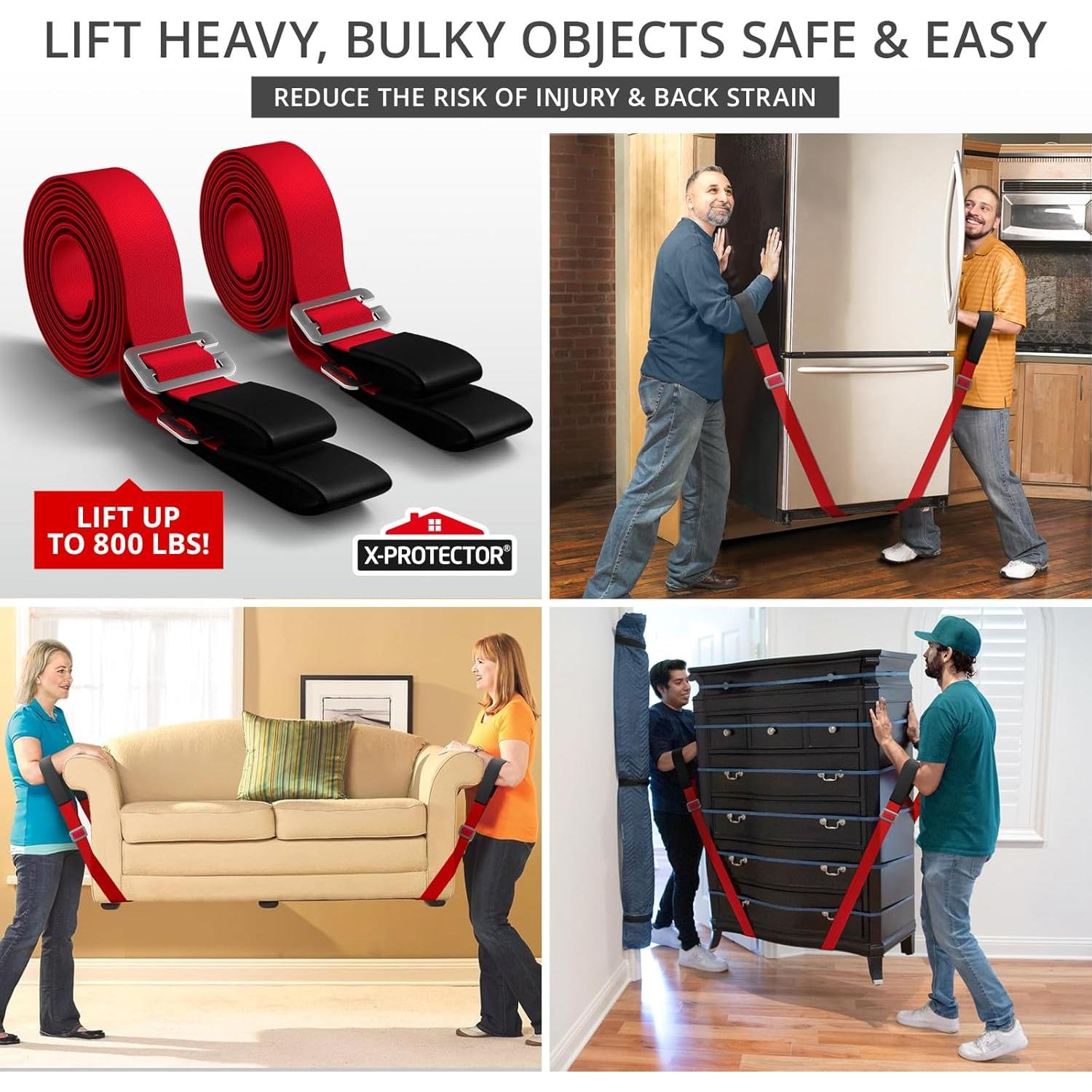 Correas de Movimiento X-Protector - 2 Piezas - Elevación para Muebles