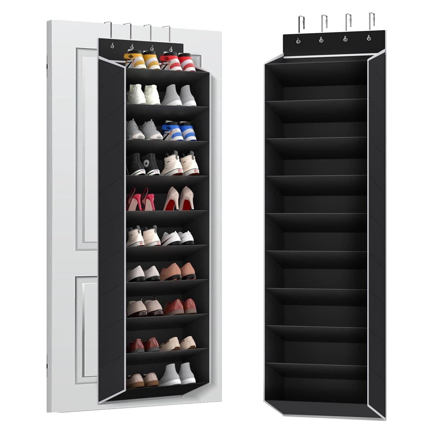 Organizador de Zapatos Colgante REGELETO 10 Niveles Negro