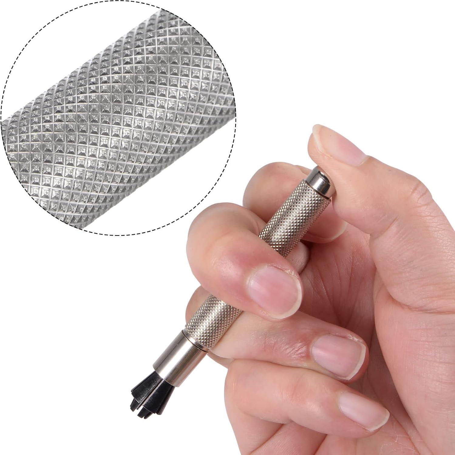 Enrollador de Corona de Reloj uxcell 3mm Acero Carbono Manual