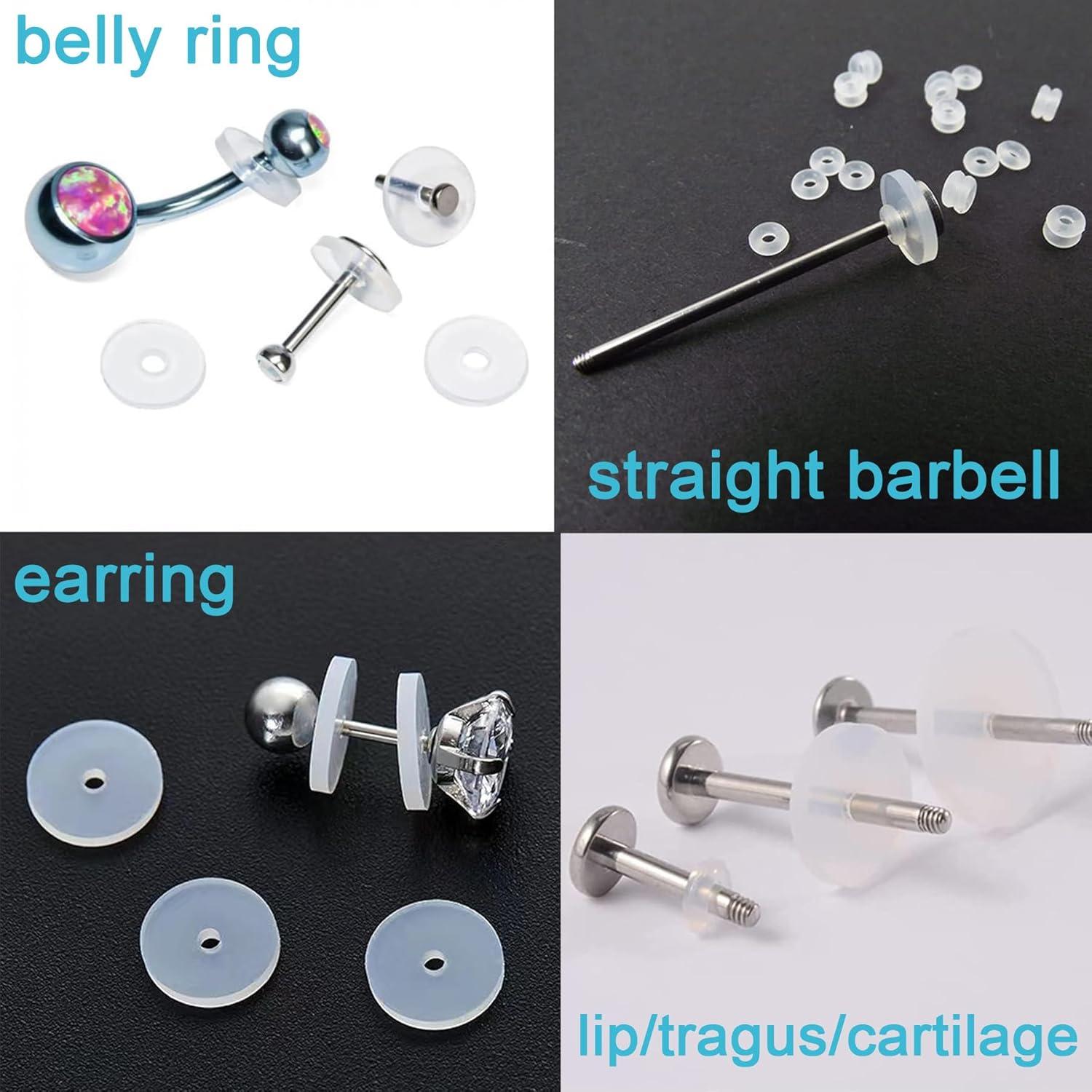 Discos Transparentes no Pull MODRSA 16g 7mm para Perforación