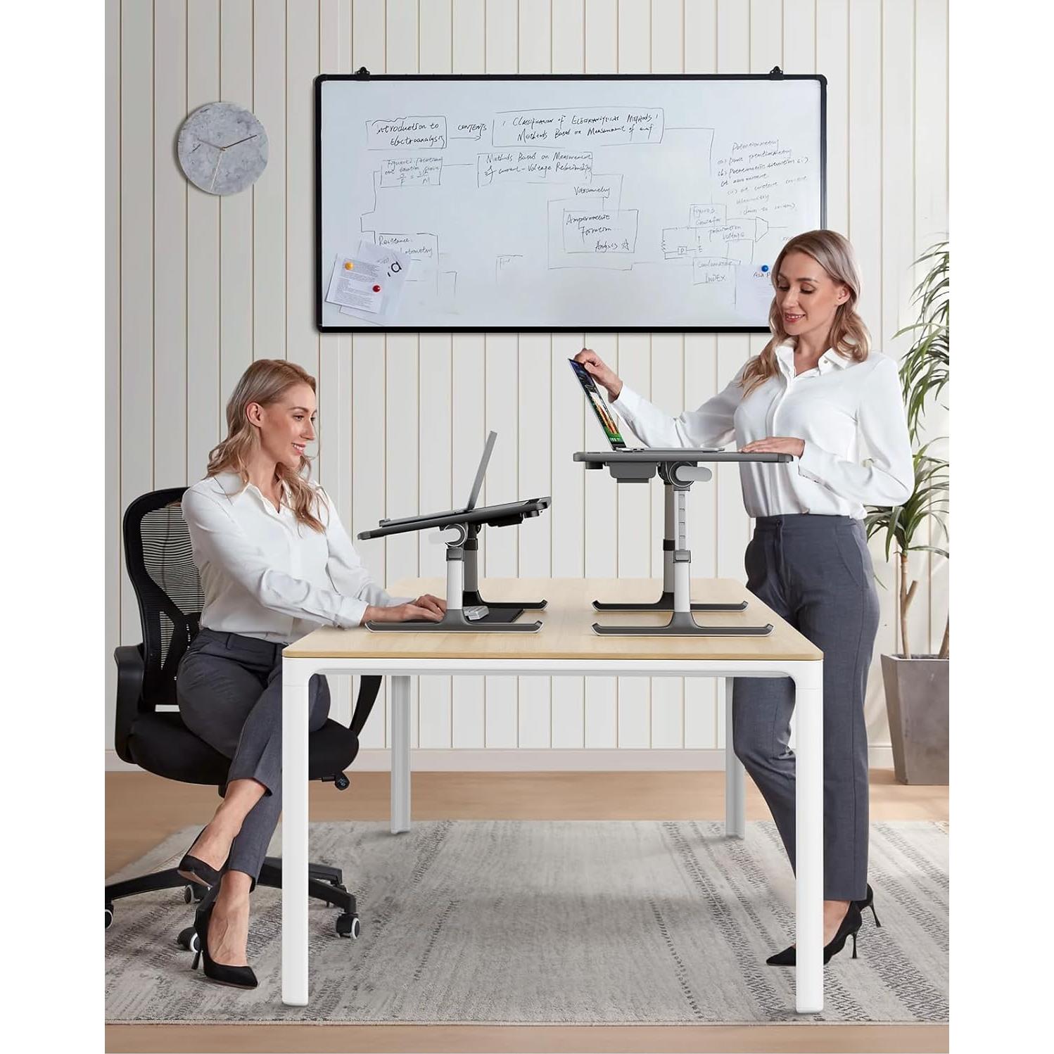 Mesa Plegable para Cama SAIJI con Luz LED Ajustable XXL