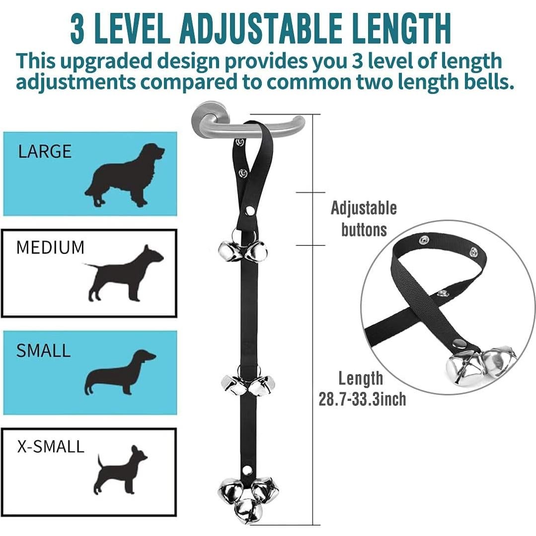 Timbres para Perros BLUETREE Ajustables 3 Niveles - Entrenamiento
