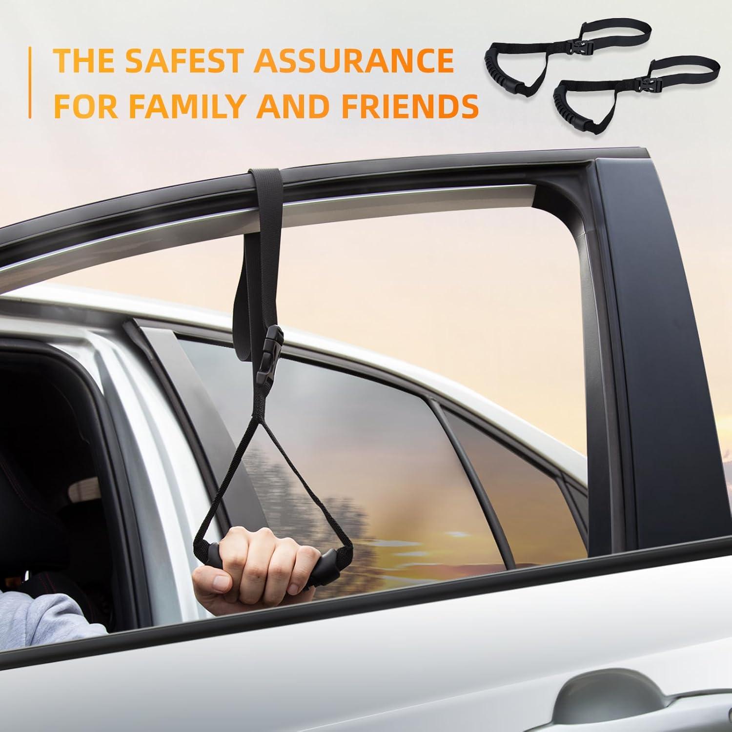 Agarre de Asistencia para Auto KOUNATSURI 2 Unidades Negro