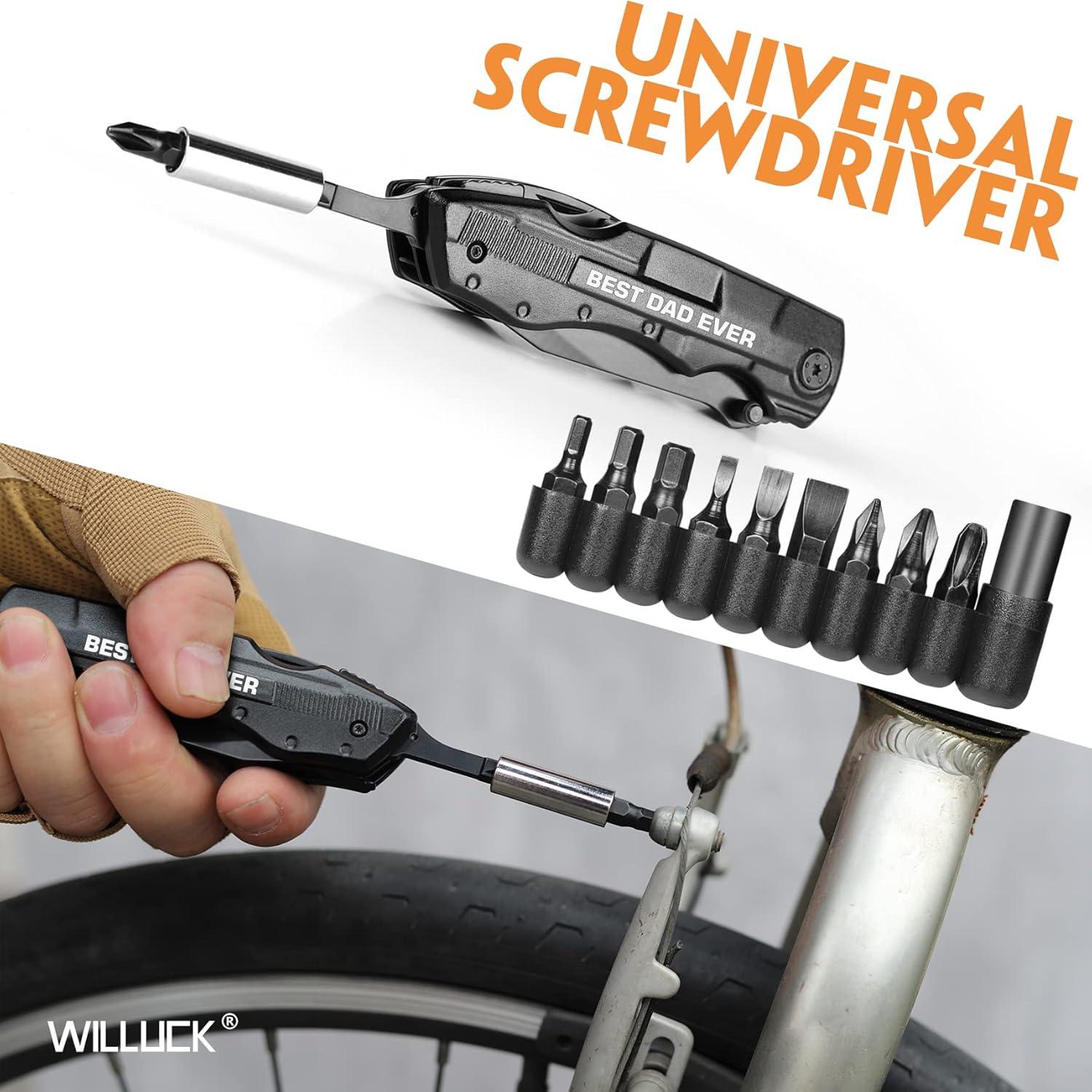 Cuchillo Multiherramienta WILLUCK para Papá - Regalo Útil