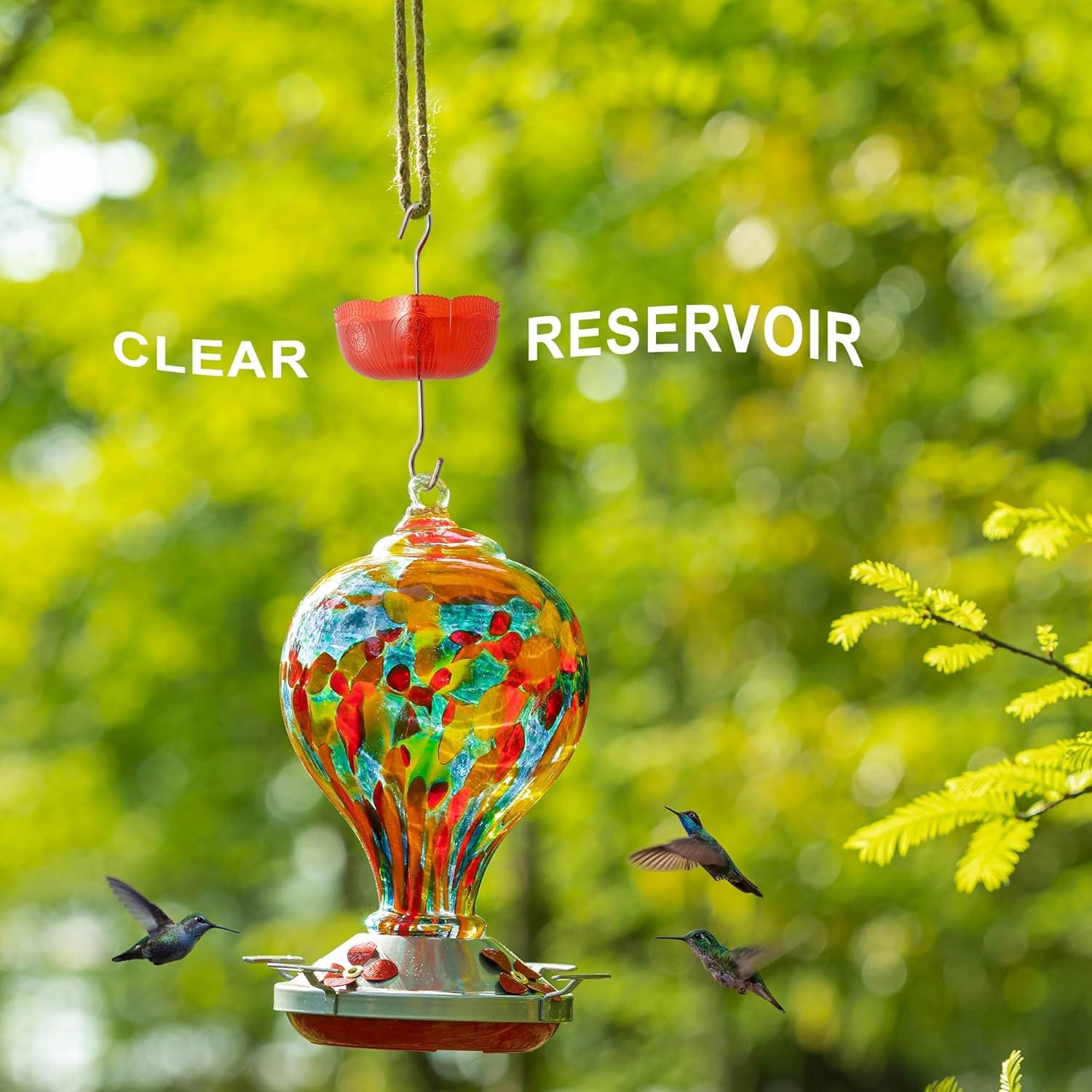 Moat para Alimentadores de Colibríes Knowone 177ml Rojo - 4 Piezas