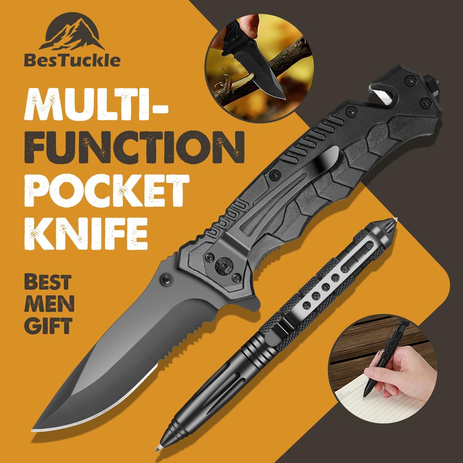 Kit de Supervivencia 25 en 1 BesTuckle para Camping