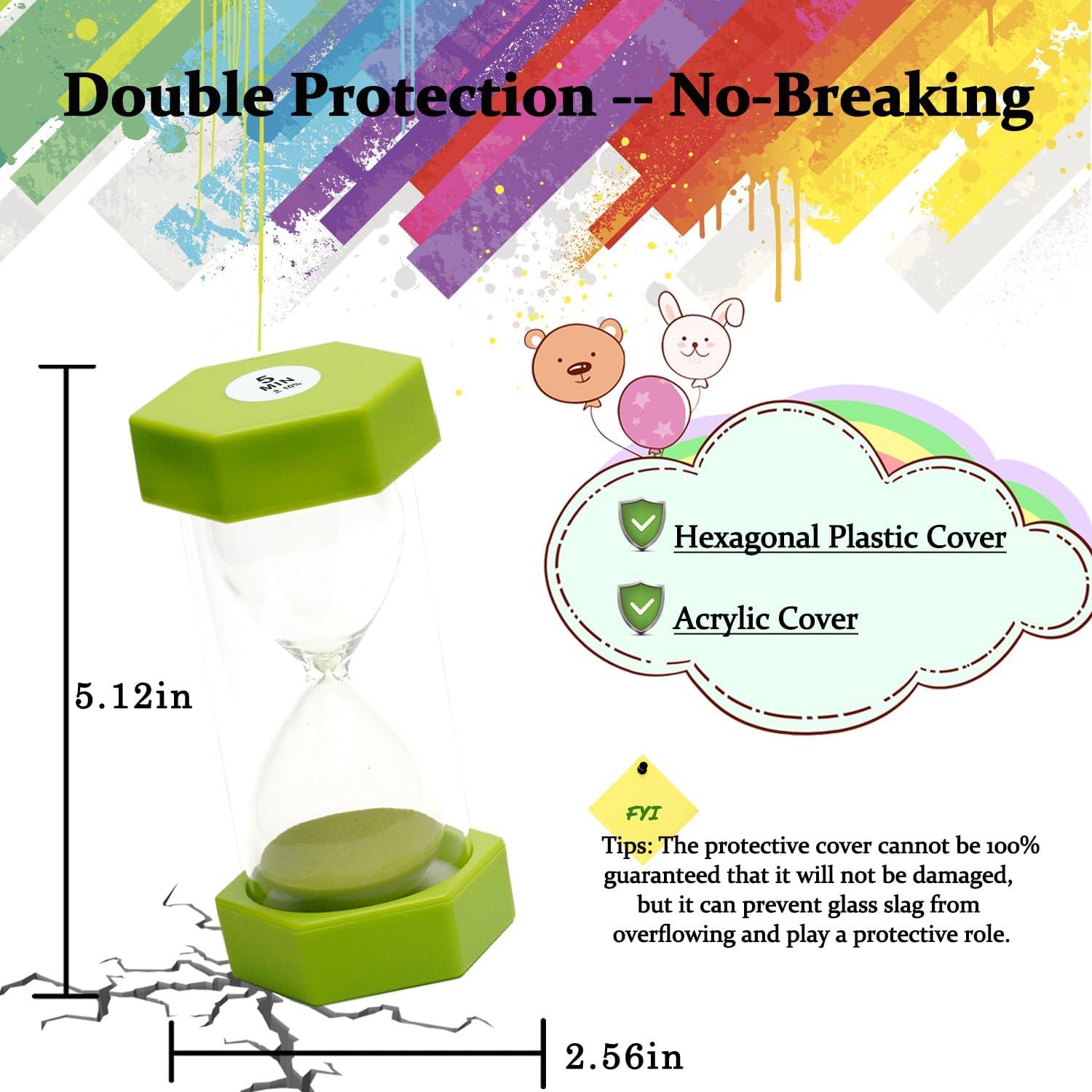 Temporizador de Arena 5 Minutos SANDTIMER Verde 13 cm