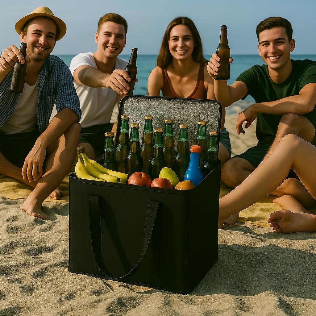 Organizador de Maletero Aislado Musbus 4-Pack Negro 40.6x31.8cm