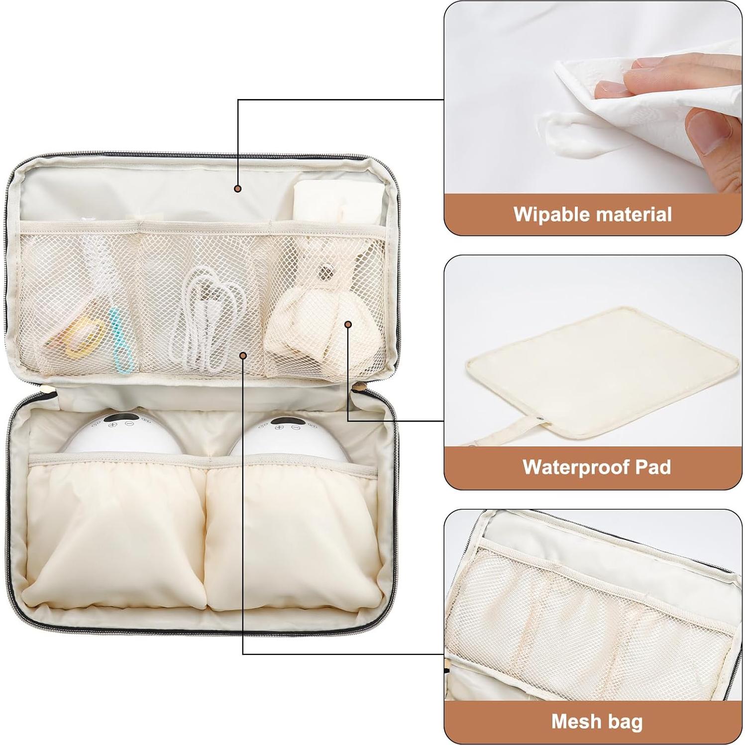 Bolsa de Enfriamiento para Leche Materna GDNasist Negra