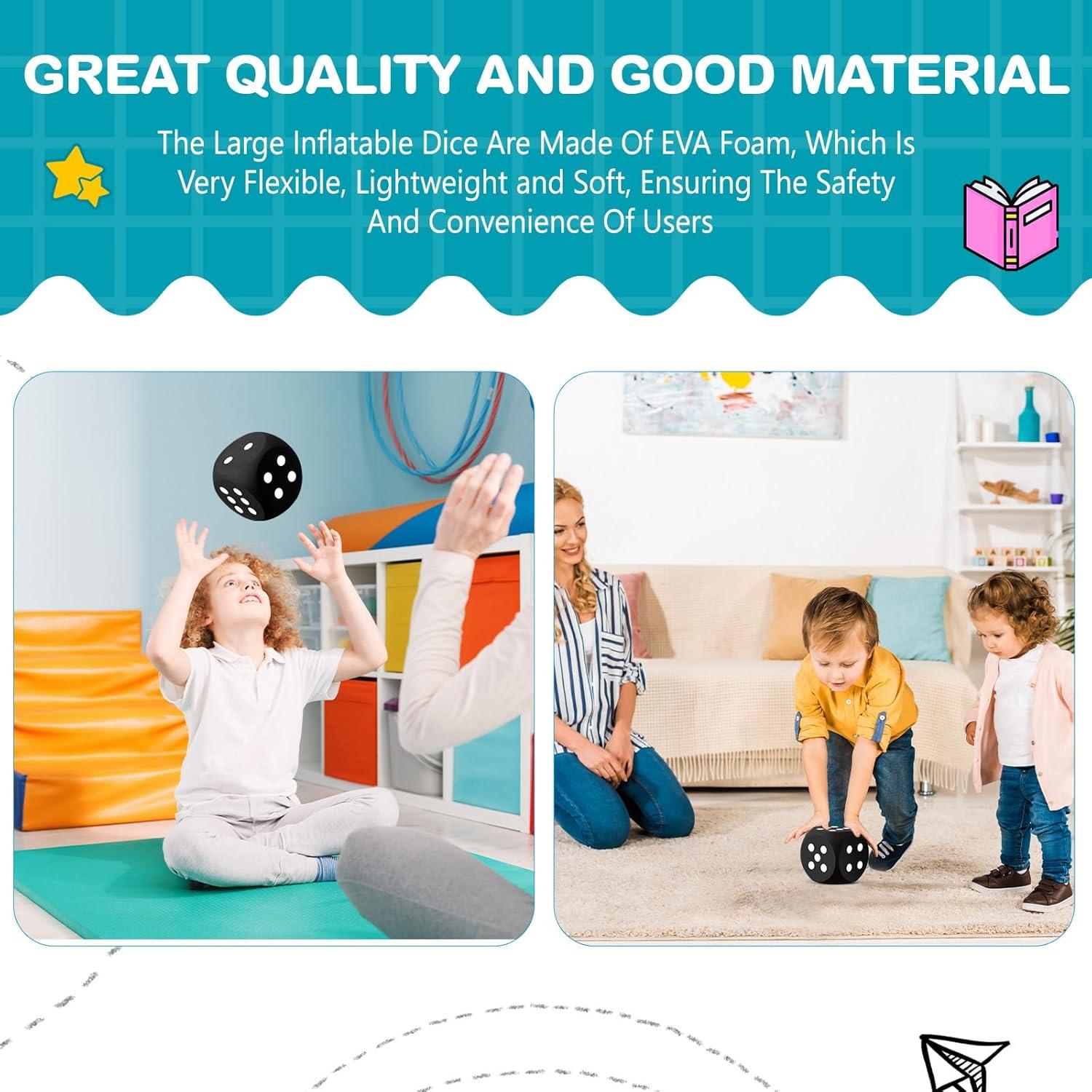 Dados de Espuma Shappy 7.62 cm Kawaii para Juegos Educativos