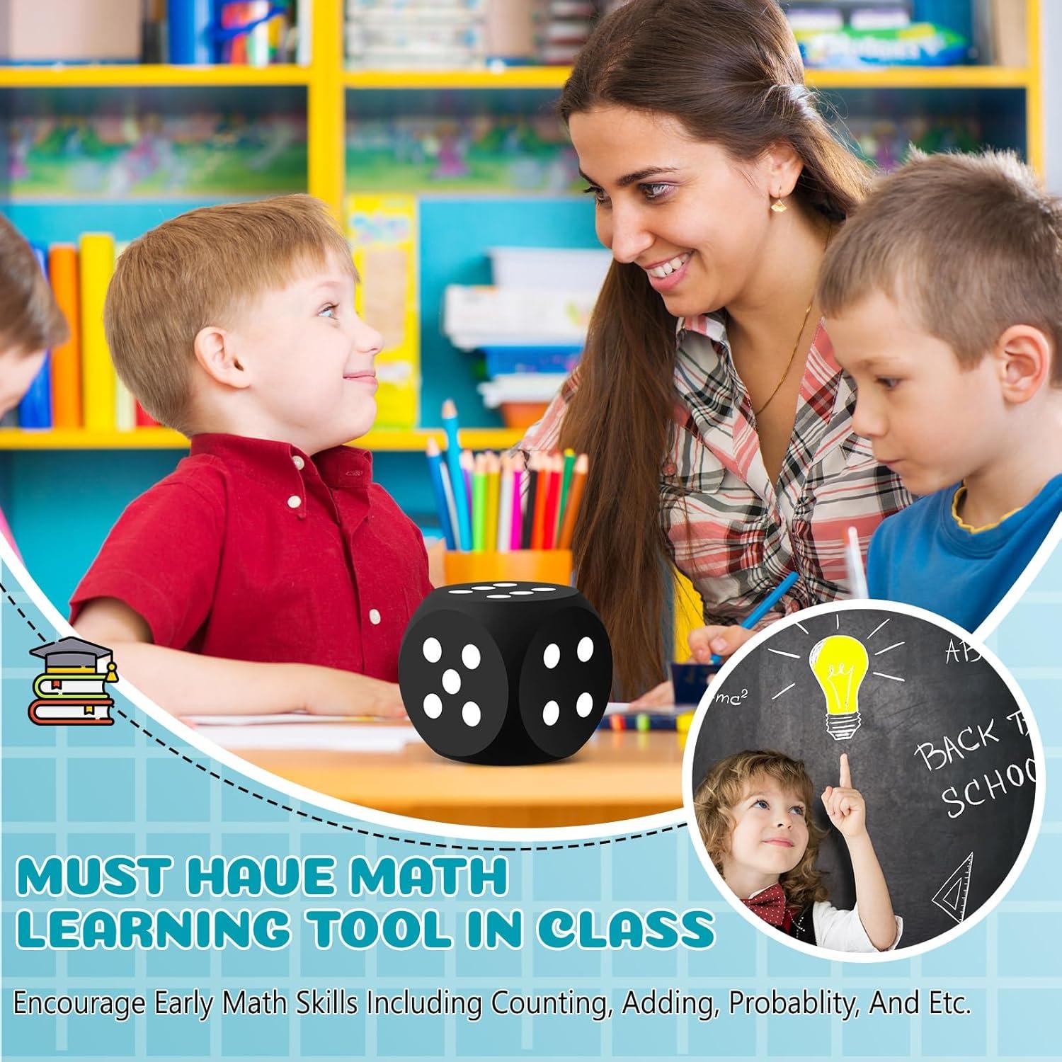 Dados de Espuma Shappy 7.62 cm Kawaii para Juegos Educativos