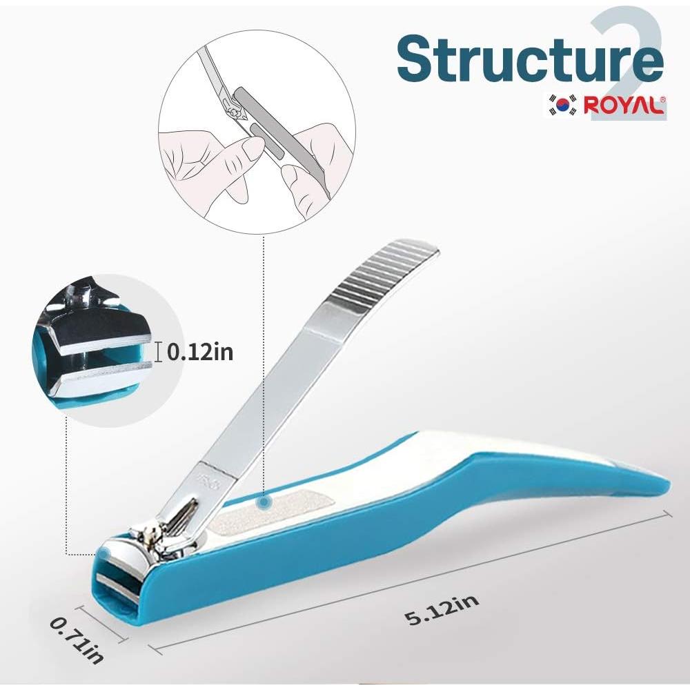 Cortauñas Inteligente ROYAL SMC-1 con Capturador y Cuchillas de Acero